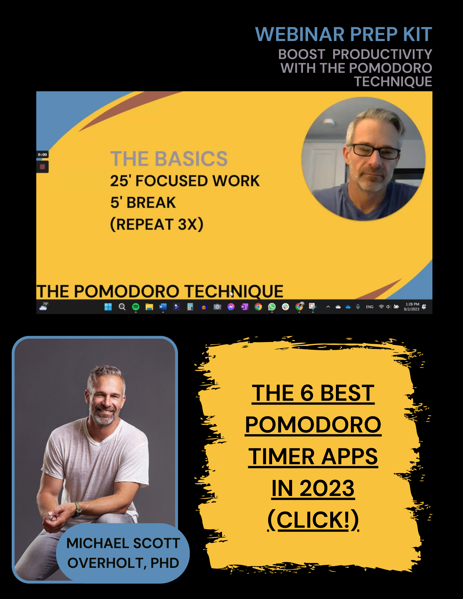 Prep Kit for Pomodoro Technique