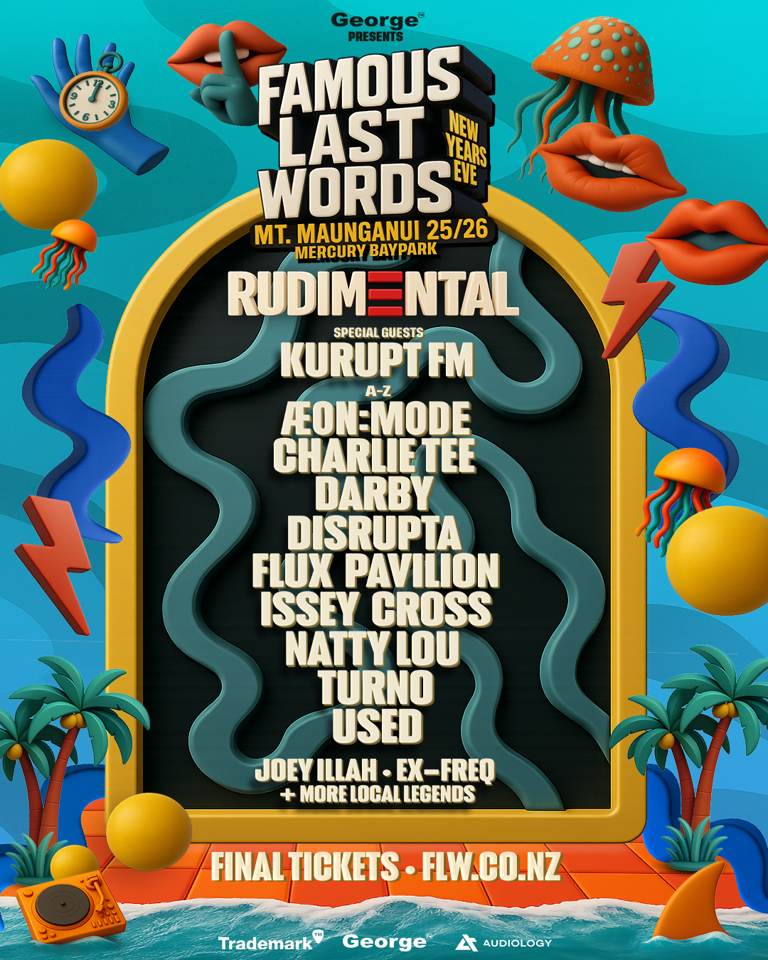 Famous Last Words | NYE Mount Maunganui