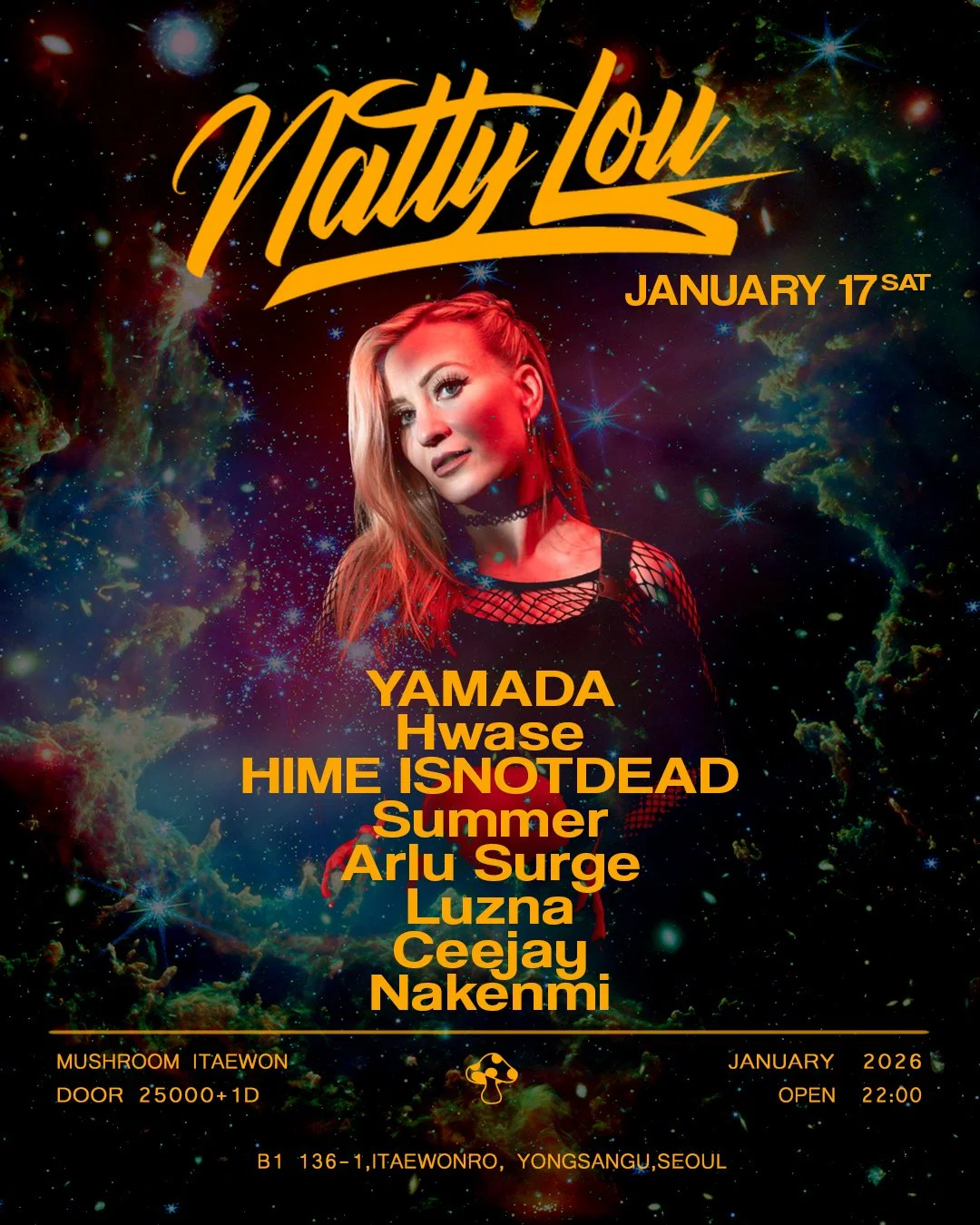 Natty Lou: Mushroom Seoul