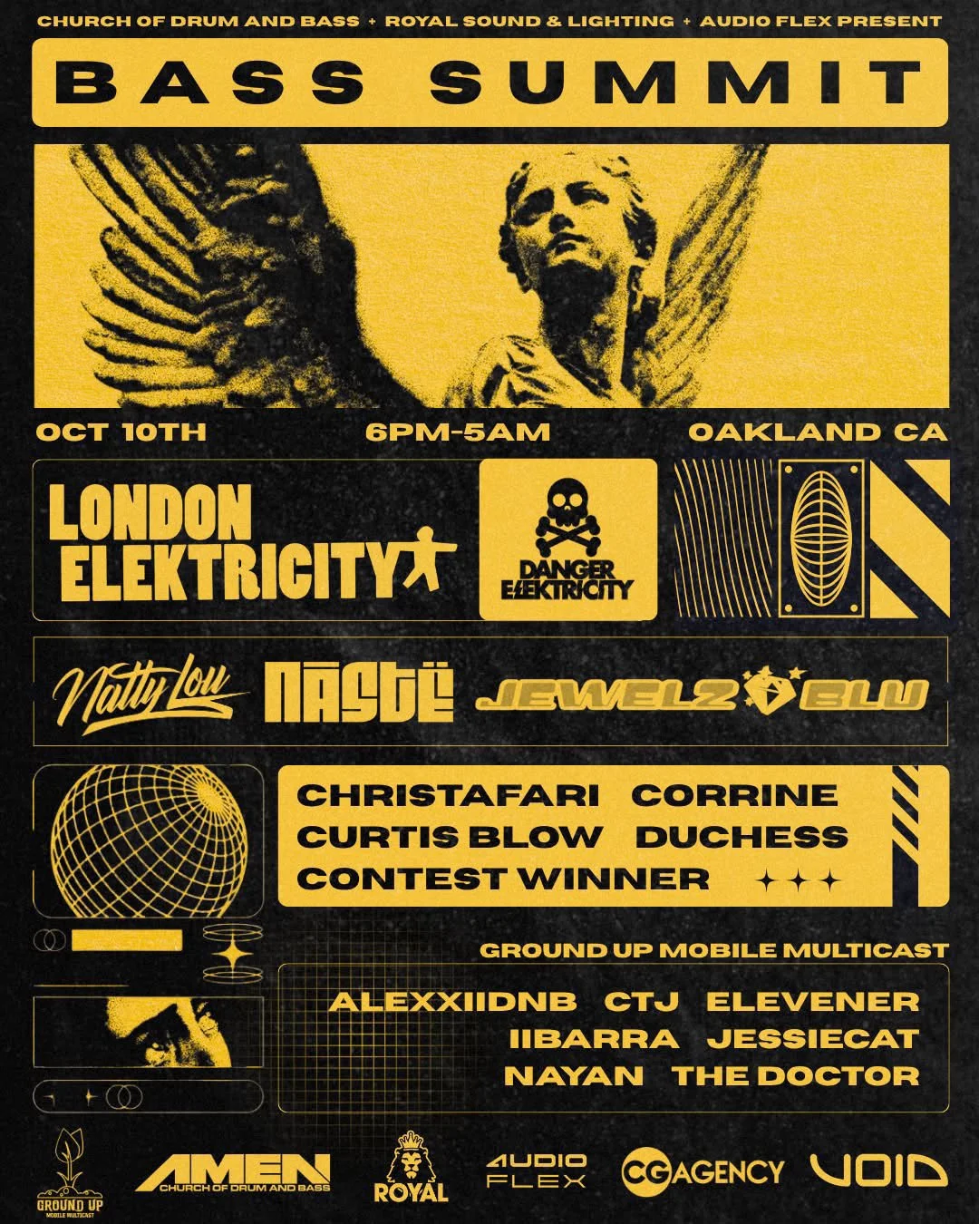 BASS SUMMIT: London Elektricity, Natty Lou, Jewelz Blu + More