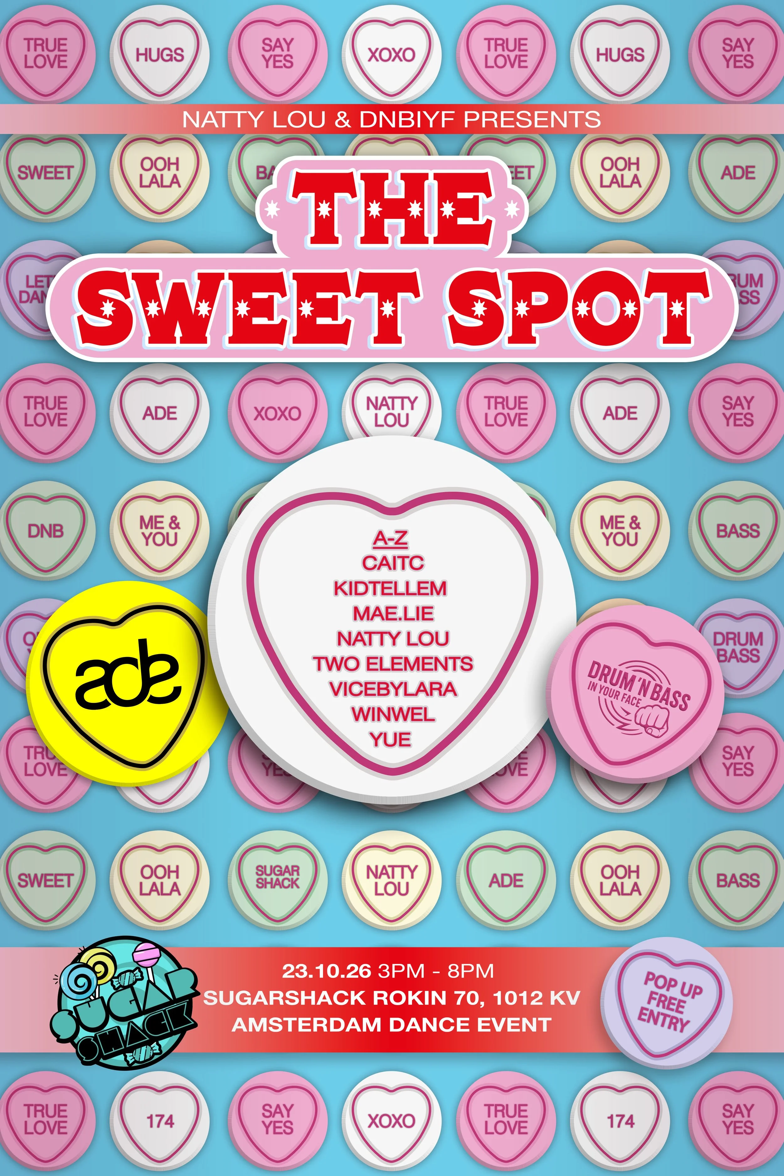 Natty Lou & DNBIYF presents: The Sweet Spot - Industry Showcase - ADE
