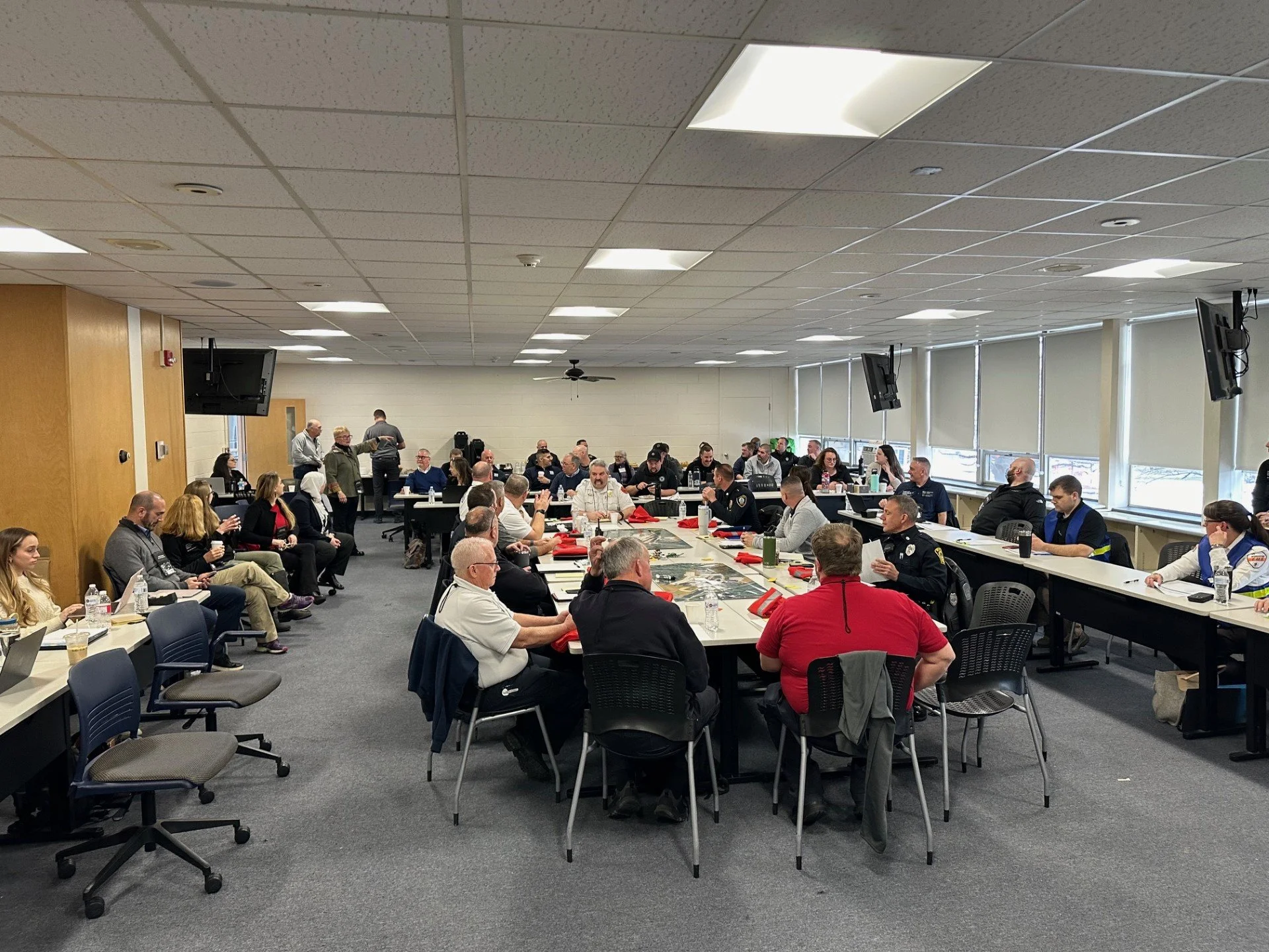 Fellows conduct successful tabletop exercise
