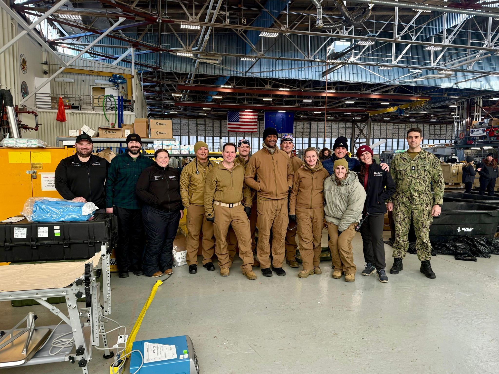 Fellows participate in large-scale Civ-Mil exercise in Alaska
