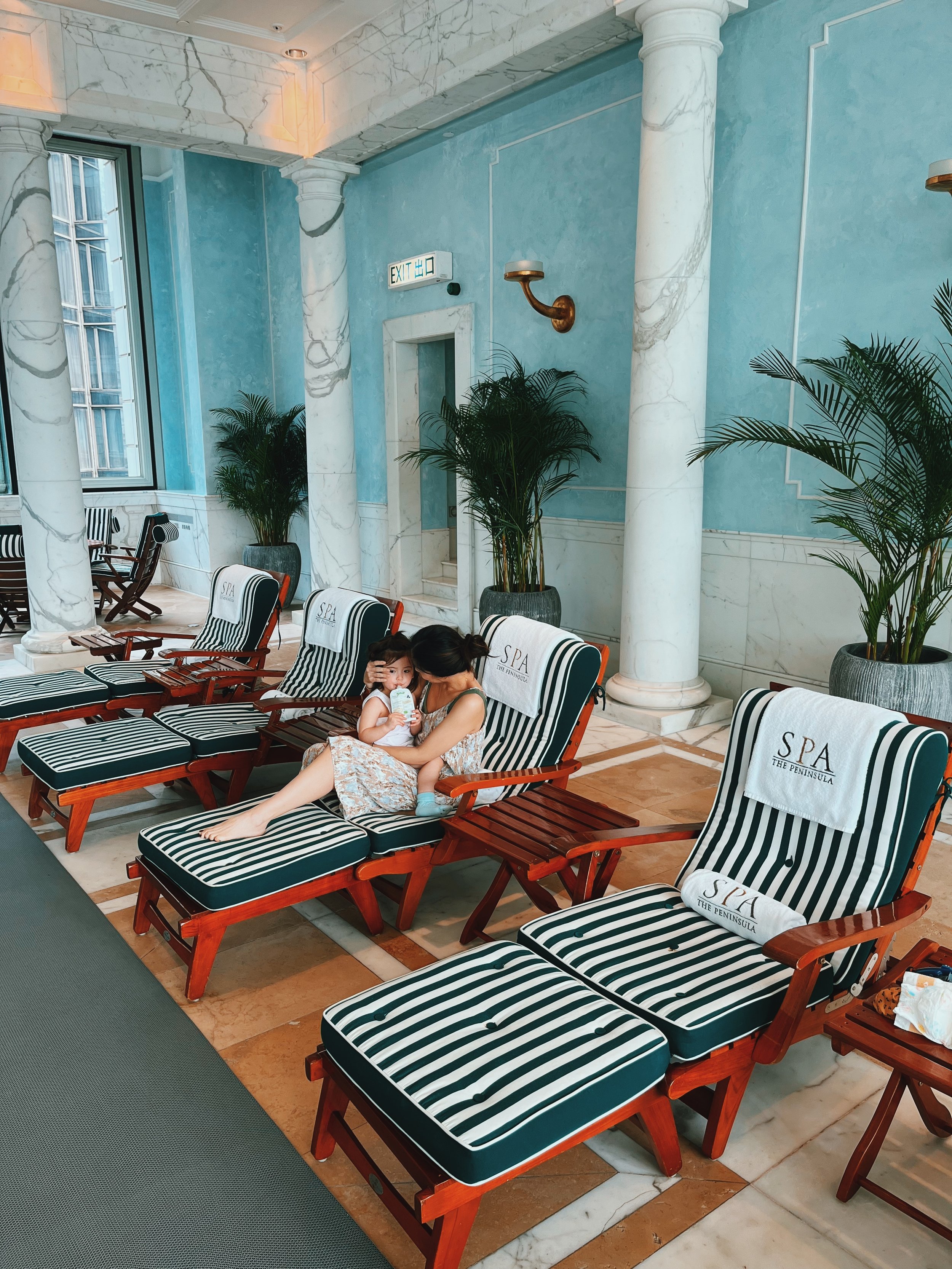 The Peninsula Hong Kong swimming pool