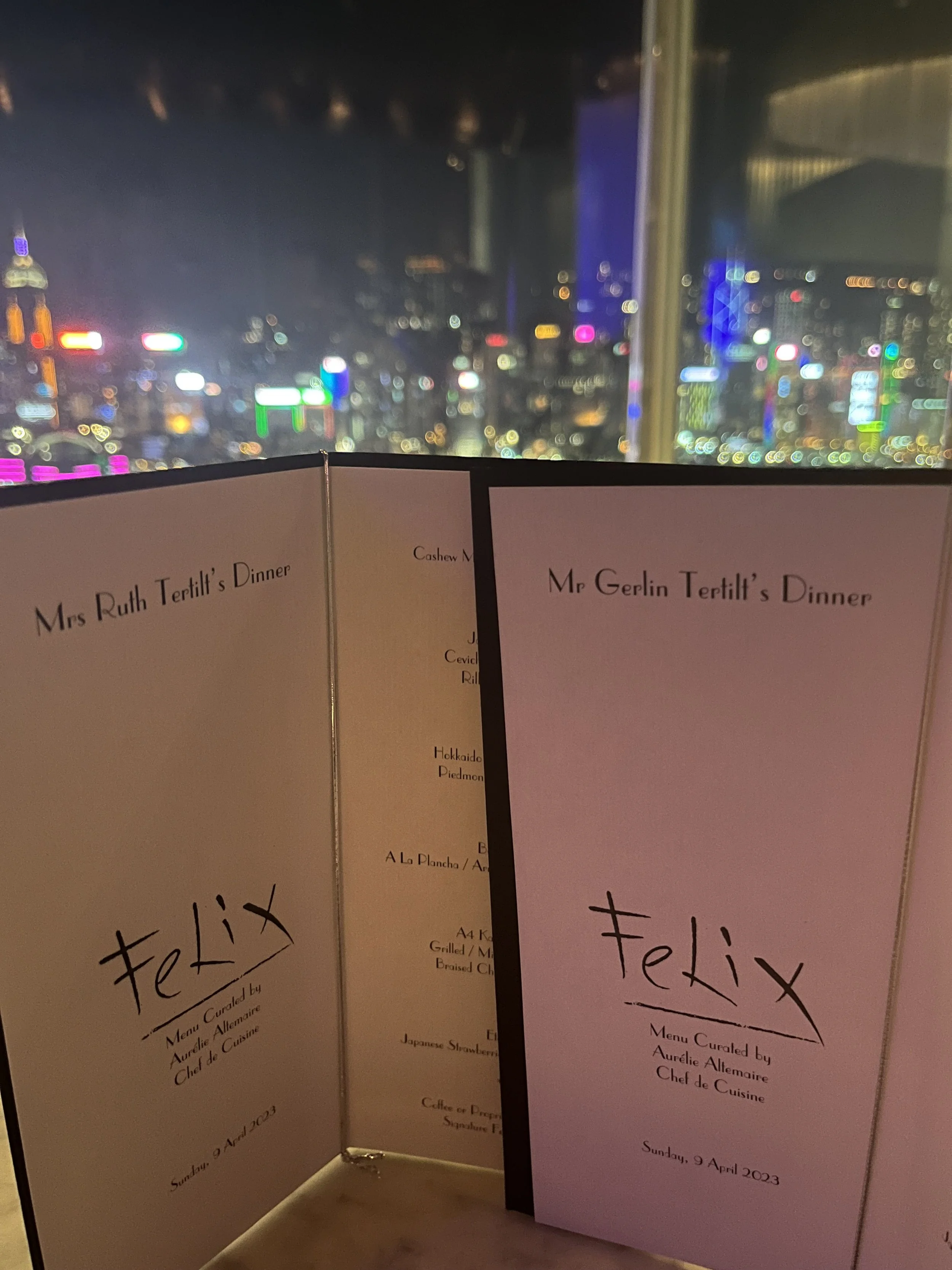 The Peninsula Hong Kong Felix restaurant