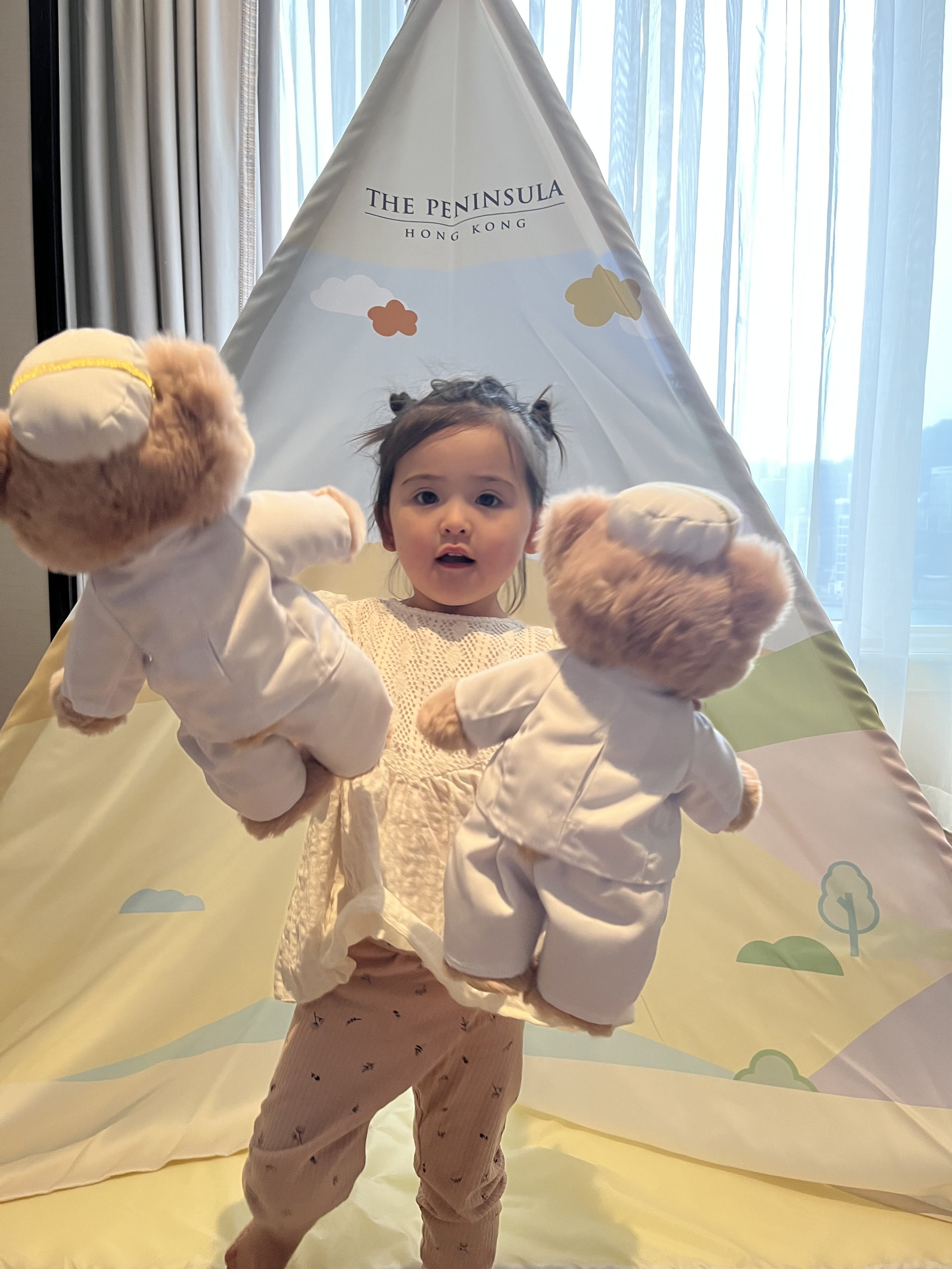 The Peninsula Hong Kong kids tent