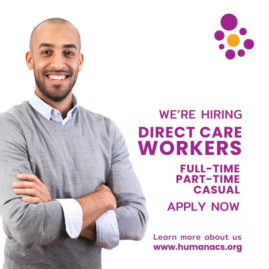 Find Yourself at Humana! 
✅ Meaningful Work 
✅ Career Development 
✅ Personal Growth 
✅ Comprehensive Benefits 

Full-Time, Part-Time, and Casual Direct Care Worker opportunities. 

Apply now at link in bio. Share to help us build our team.