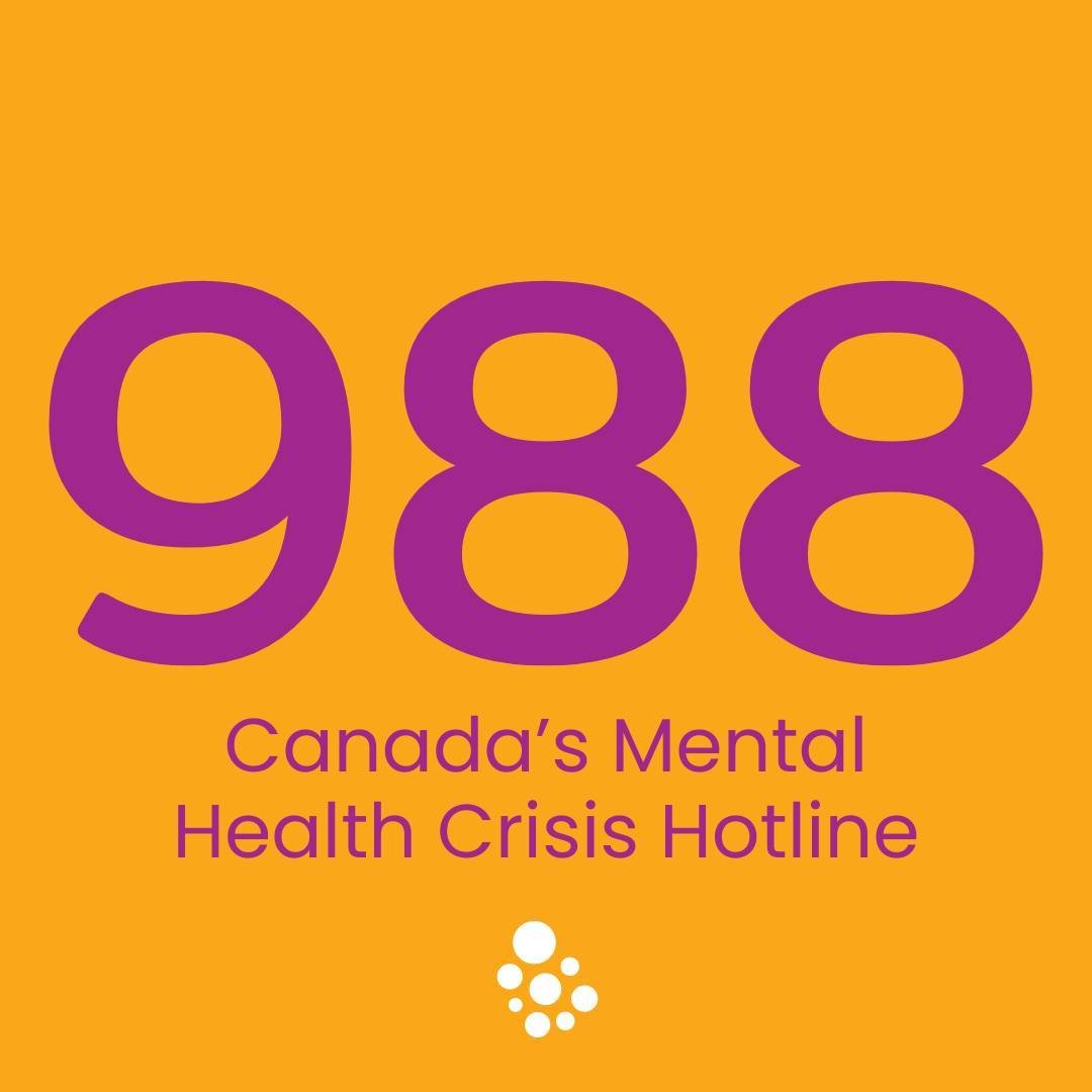 Call or text 988 across Canada, 24/7, to reach a mental health crisis hotline. Service is provided in both English and French.

Receive &quot;immediate, confidential, and judgement-free suicide prevention support for Canadians in need.&quot; - Mental