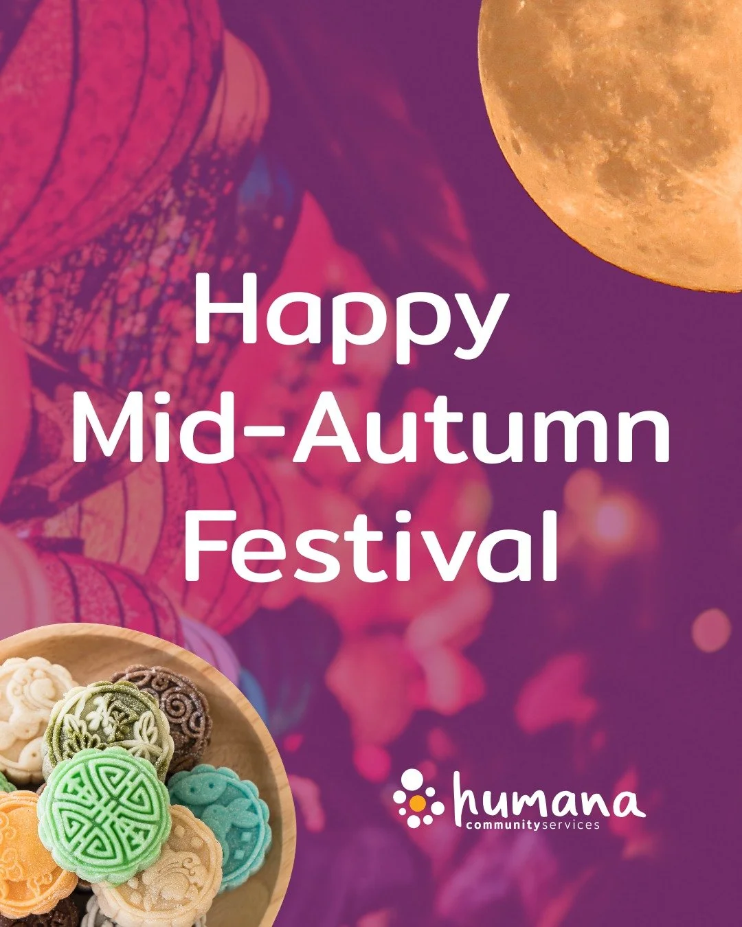 Happy Mid-Autumn Festival! 🌕🐰 As we celebrate this time of togetherness and reflection this harvest, let's remember the importance of community support. Share your favourite festival traditions with us in the comments below!

#CommunitySupport #Mid
