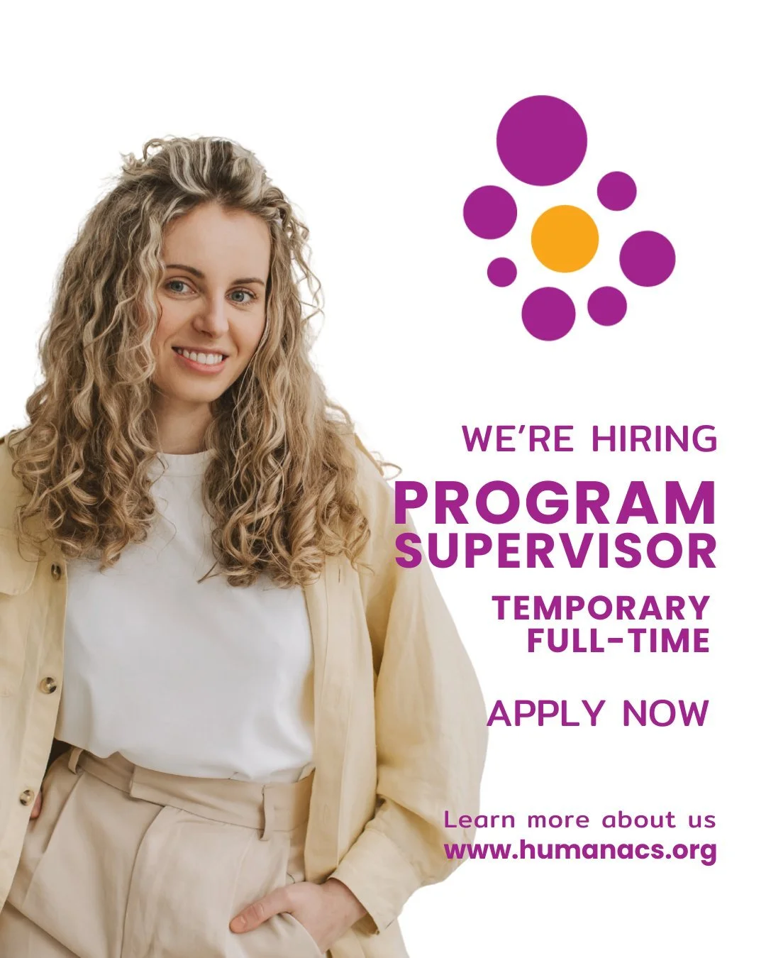 A rare opportunity exists to join Humana's management team as a Program Supervisor on a 15-month full-time contract. Your skills and training in child and youth mental health and strong leadership capabilities make you a great candidate for overseein