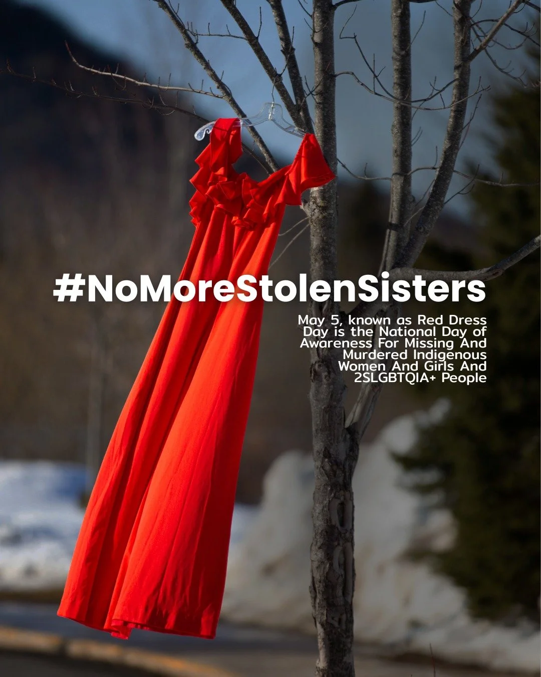 May 5 marks the National Day of Awareness for Missing and Murdered Indigenous Women, Girls, and 2SLGBTQIA+ 

Look for events happening in your local communities to honour, remember, reflect, and heal.

#RedDressDay #MMIWG