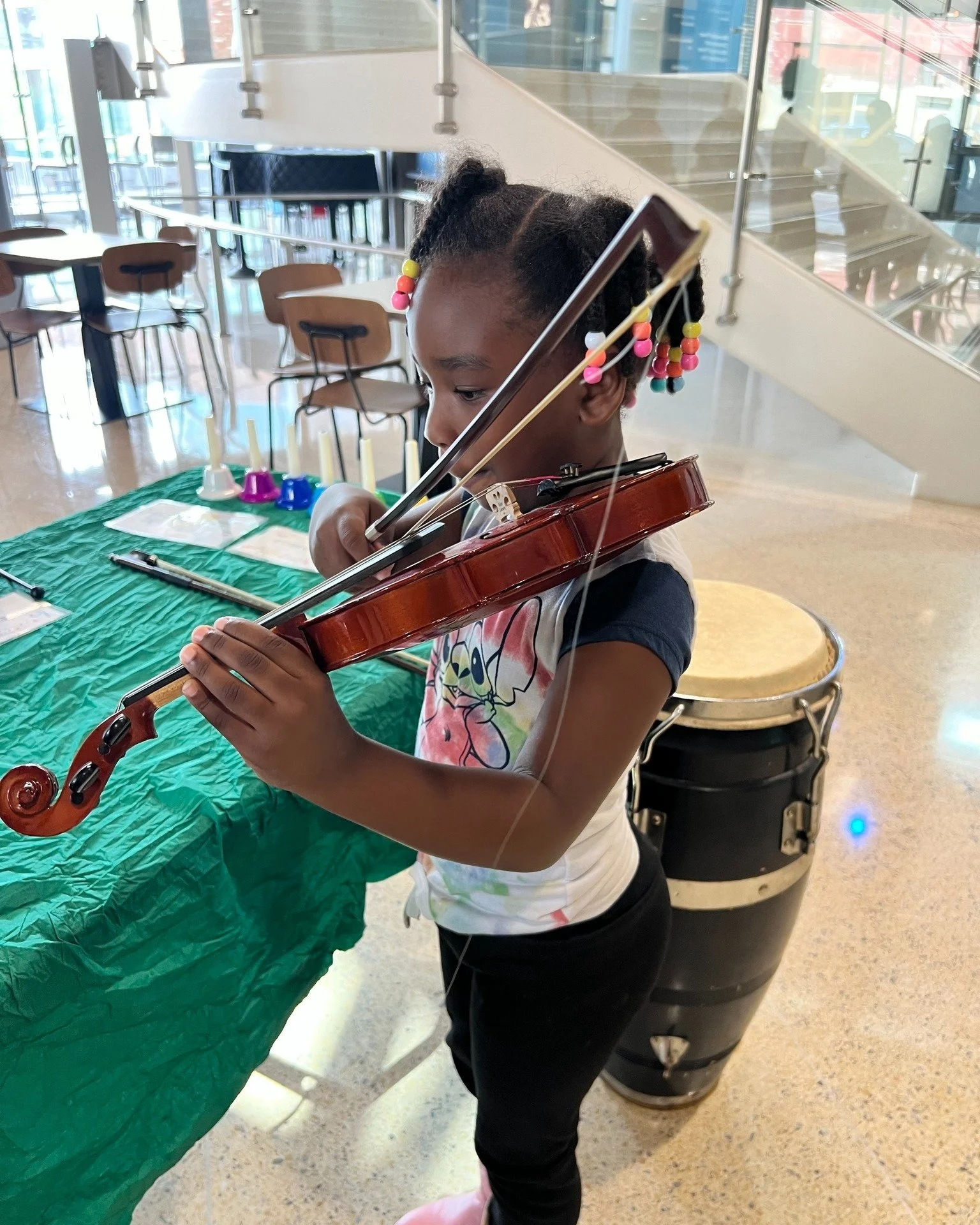 Instrument petting zoo