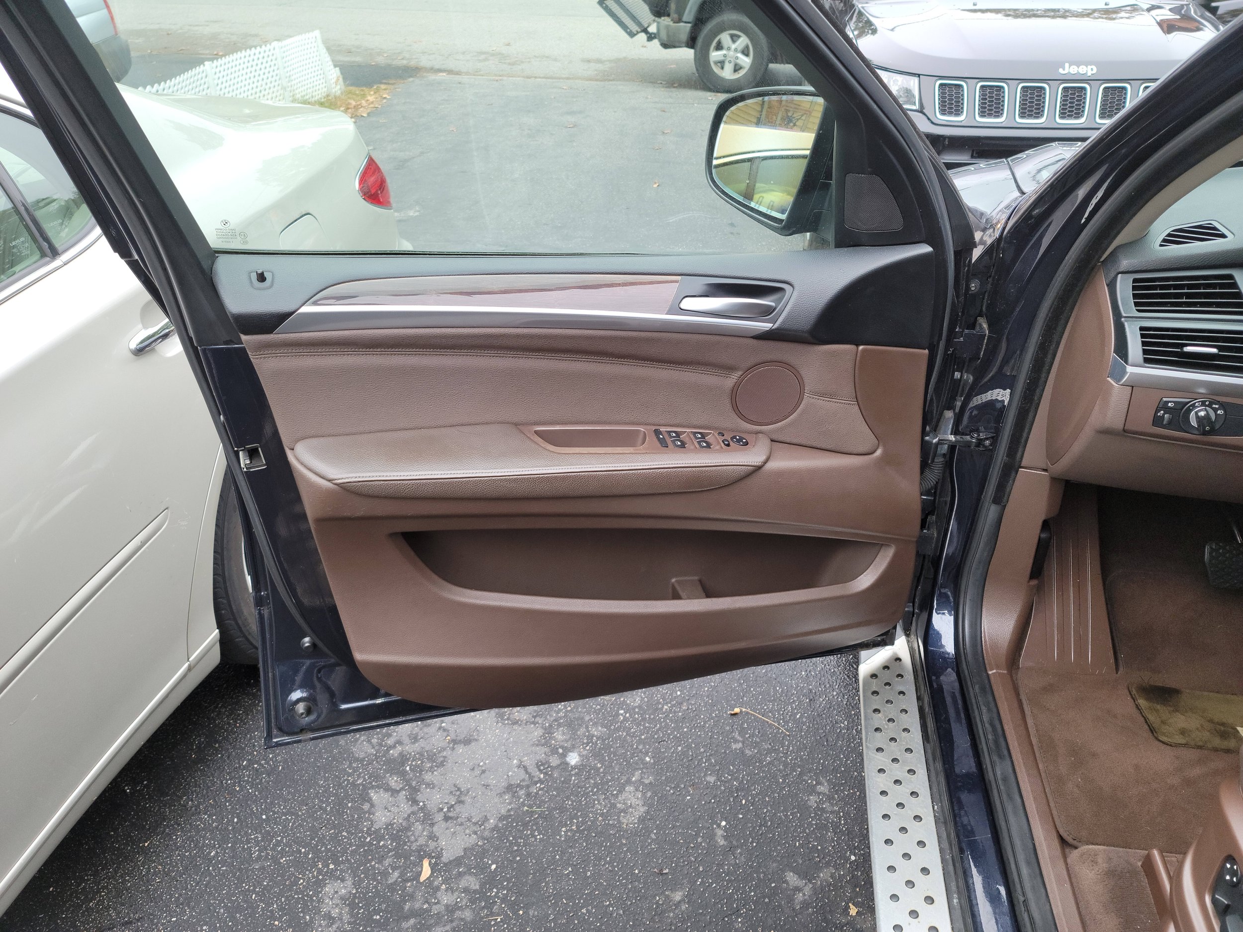 BMW SUV mold remediation driver door after