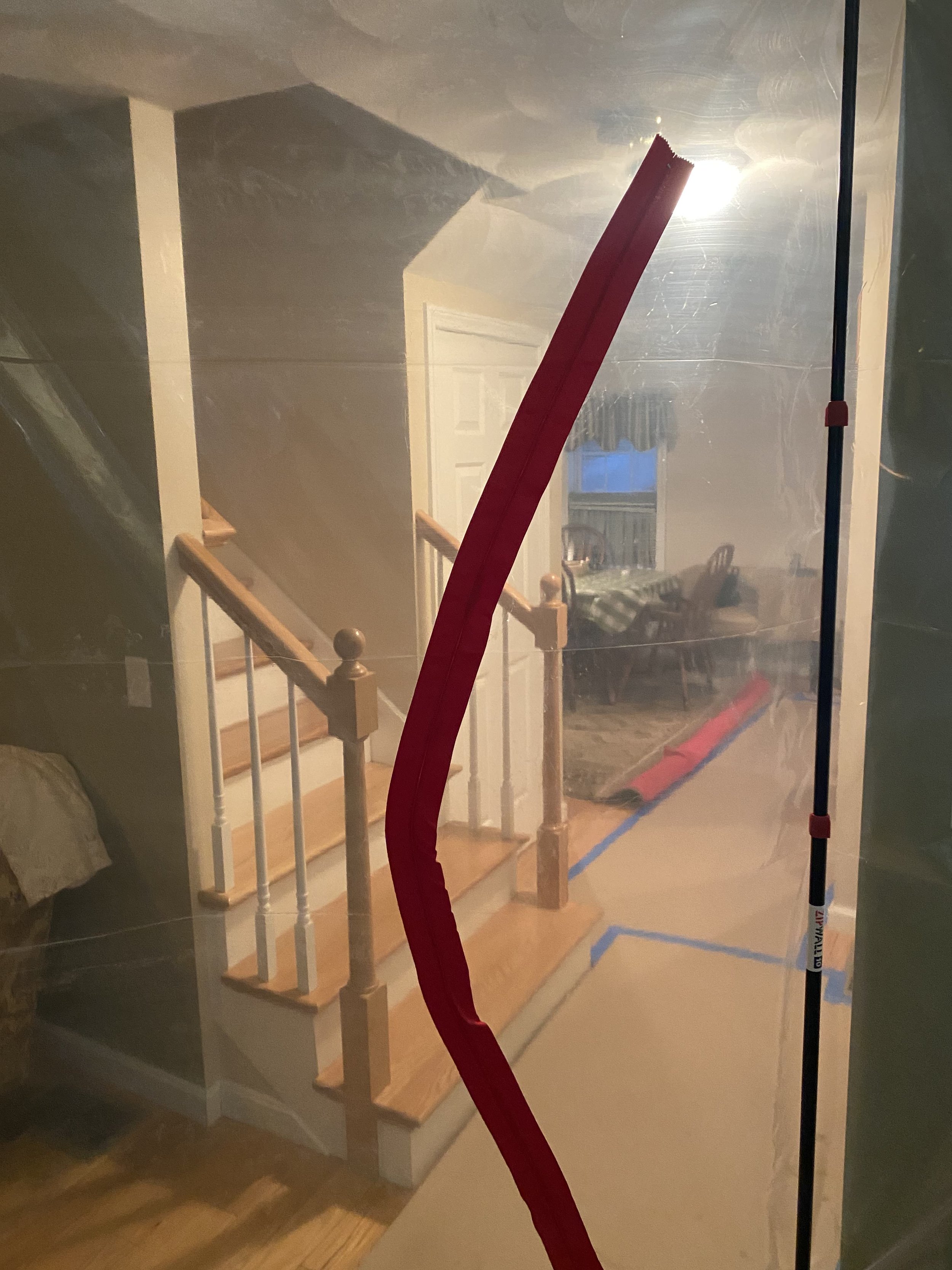 Containment area entrance