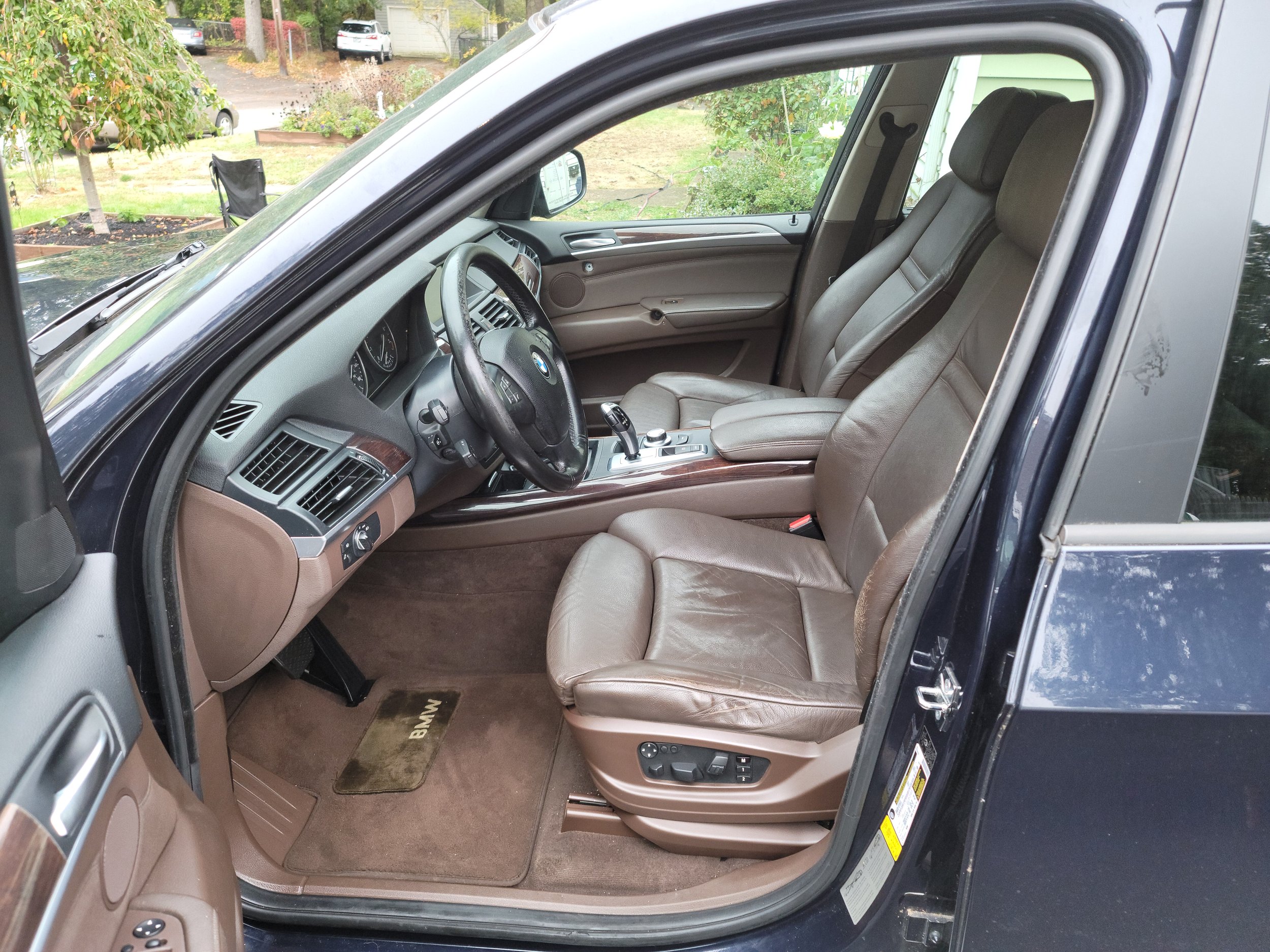 BMW SUV mold remediation driver seat after