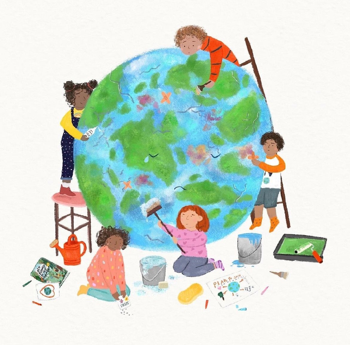 Happy #EarthDay! 💚🌏

Some of you may remember our collaborative campaign #OurOtherMother, launched during the lockdown with @ourkidsclimate and @parentsforfuture_uk. The campaign celebrates the beauty and wonder of our Planet Earth. Although the lo