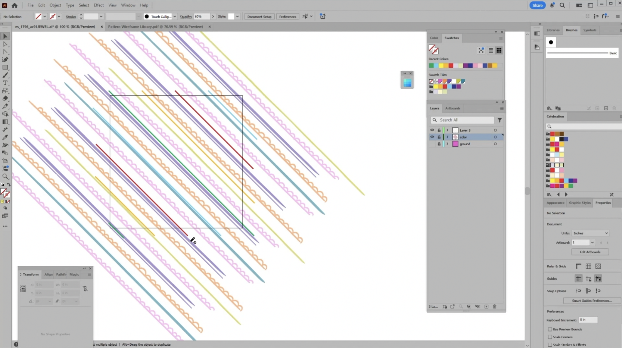 3 Ways to Create Seamless Repeats in Adobe Illustrator — Elizabeth ...