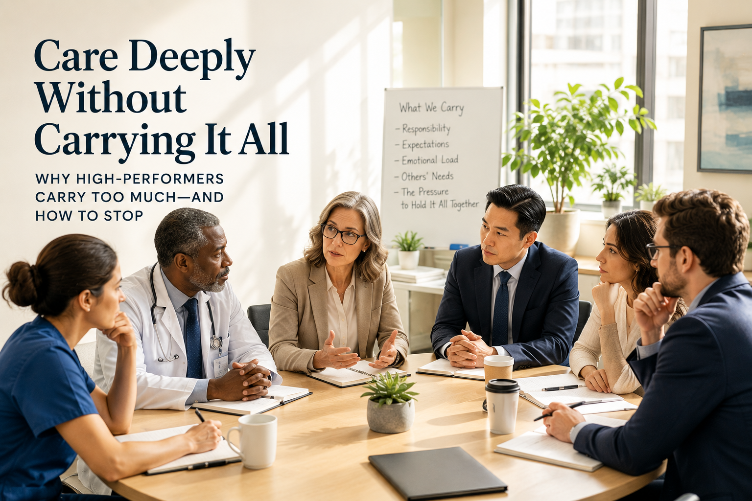 Care Deeply, Without Carrying It All Why High-Performers Carry Too Much - And How to Stop