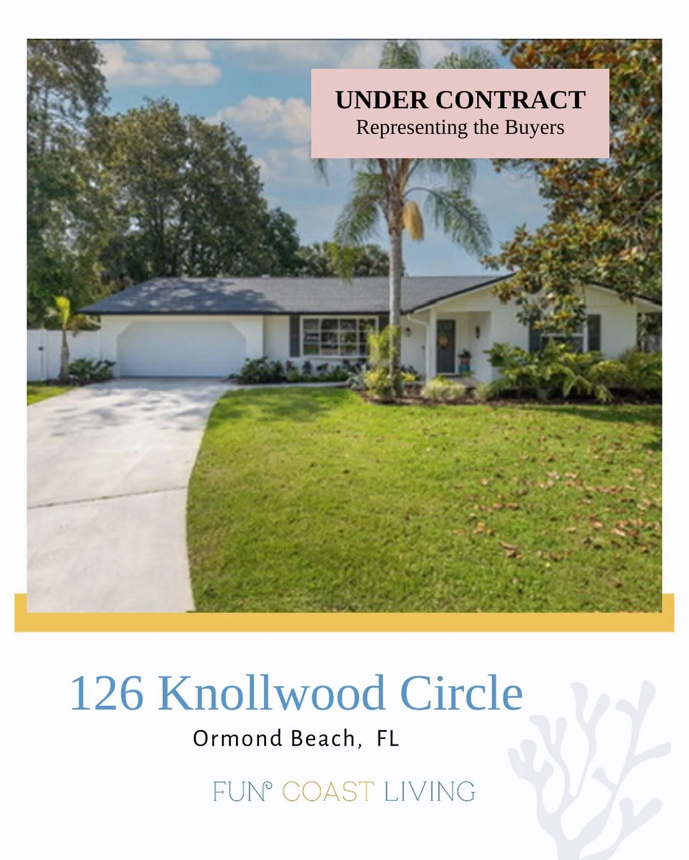 Oh, what a feeling! 🎶 It&rsquo;s been a true test of patience for our buyers relocating from Connecticut. Their home fell out of contract not once&mdash;but twice. But the third time was the charm, and soon Florida will officially be their new home 