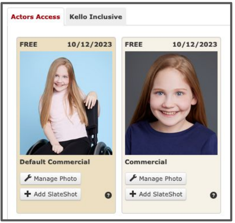 Actor s access kello inclusive