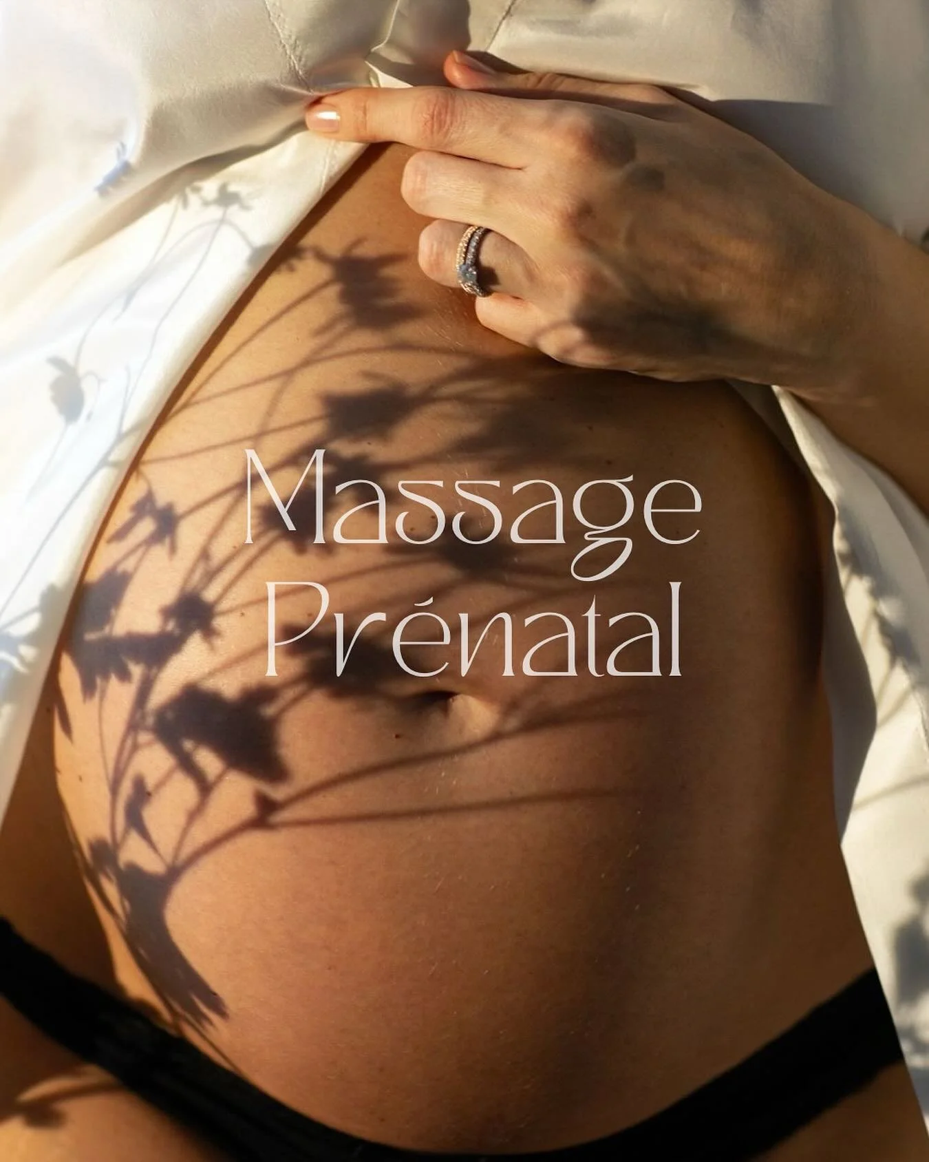 [Massage pr&eacute;natal] 

Pour les femmes enceintes (&agrave; partir de troisi&egrave;me mois de grossesse) ainsi qu&rsquo;en post-partum. &nbsp; &nbsp;
Quelques bienfaits du massage pour les futures et jeunes mamans:&nbsp;

* Soulage les douleurs 