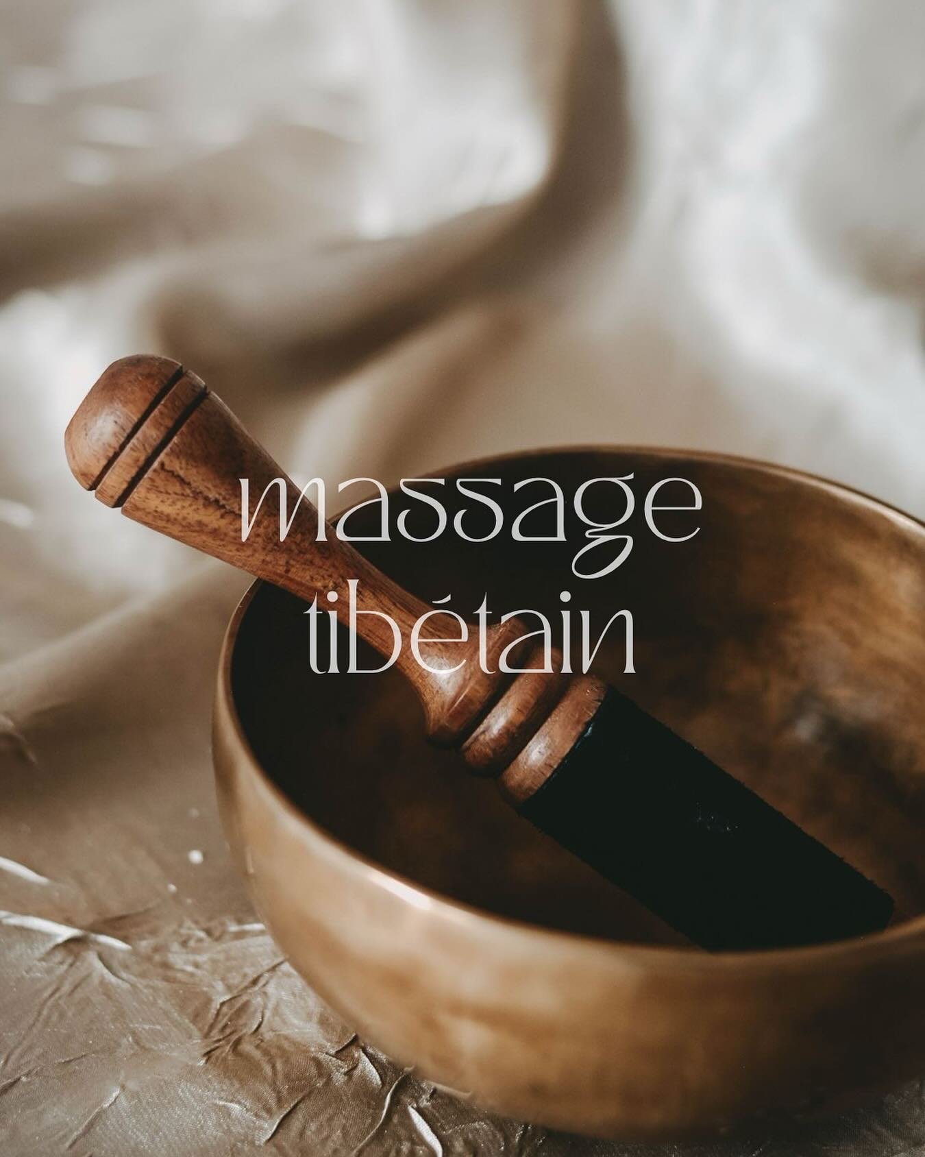 MASSAGE TIB&Eacute;TAIN AUX BOLS SONORES 

Ressour&ccedil;ant &amp; relaxant 

Ce modelage du corps d&rsquo;une heure saura vous surprendre. C&rsquo;est un soin tr&egrave;s riche en gestuelles, il est associ&eacute; aux ondes sonores des bols tib&eac