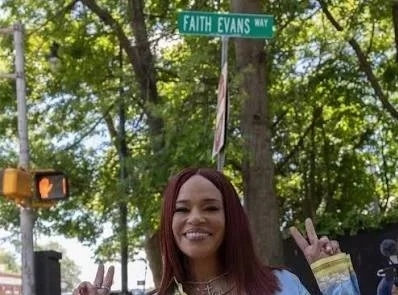 Faith Evans Honored in Hometown Celebration: Newark Unveils                 "Faith Evans Way"