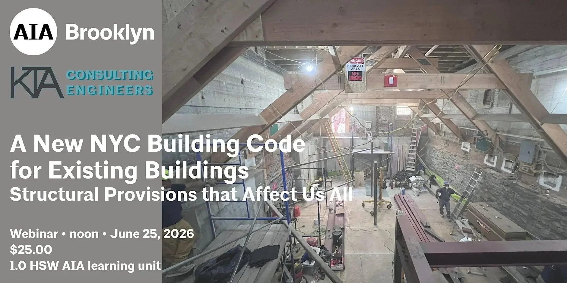 Ntc Building Code AIA BROOKLYN - Webinar: A New NYC Building Code for Existing Buildings ...