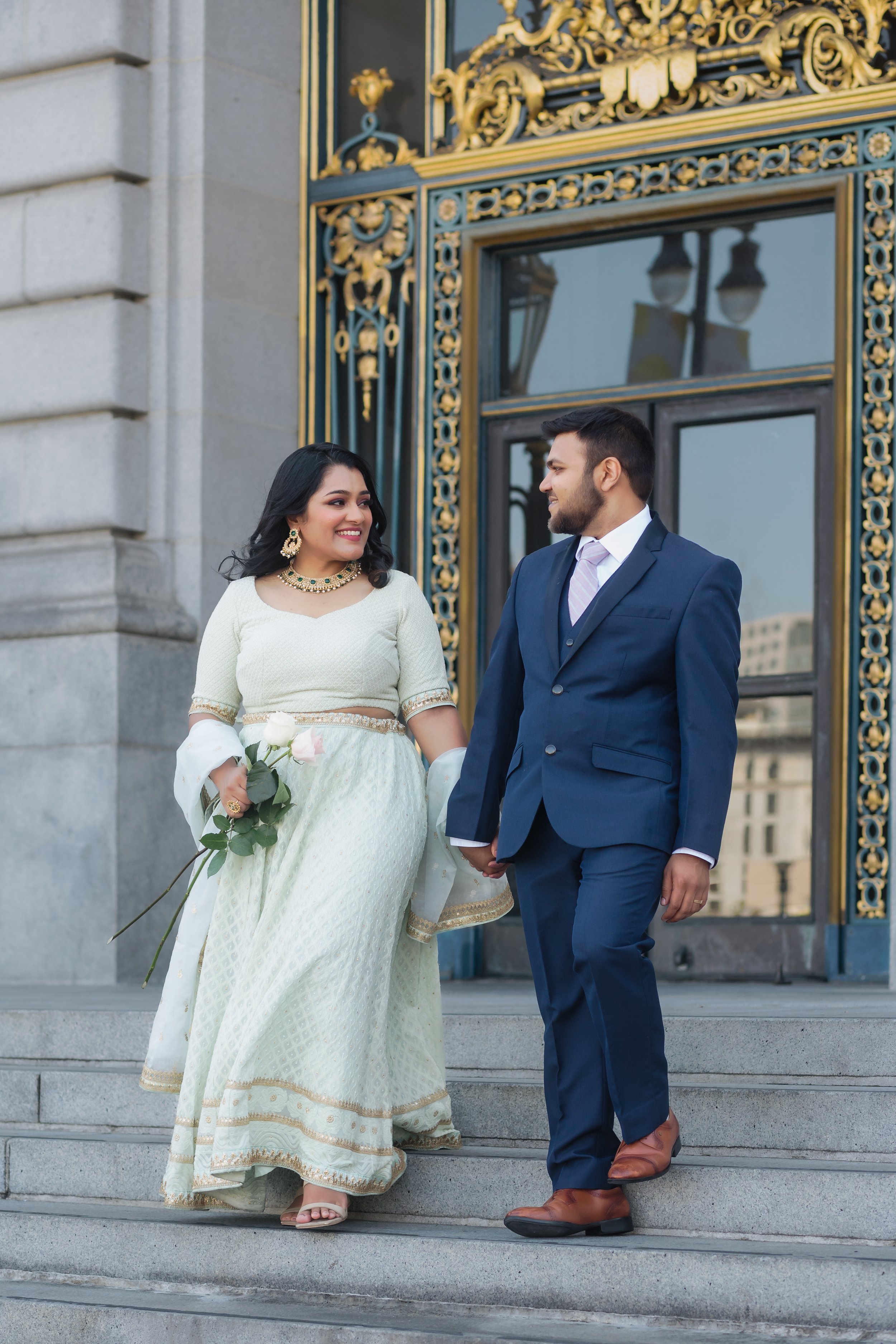 San Francisco City hall wedding Photographer