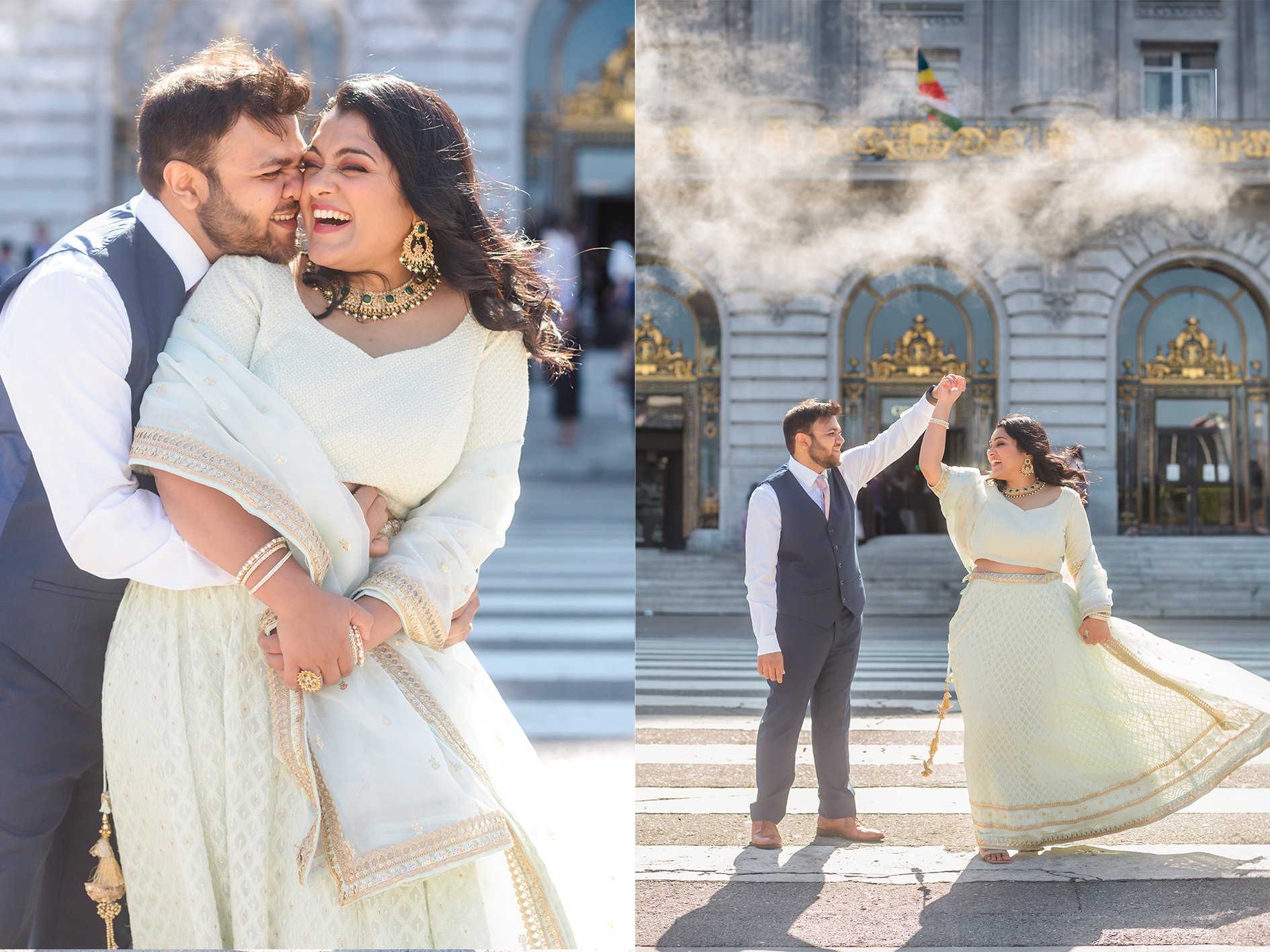 San Francisco City hall wedding Photographer