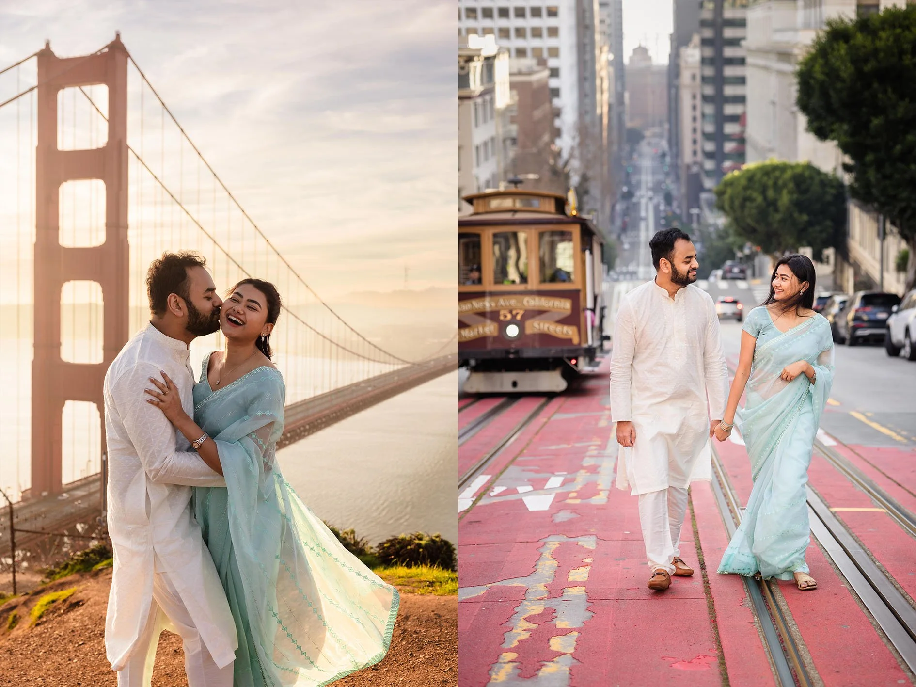 From the Golden Gate Bridge to Cable Cars and then the Pacific Shores: A San Francisco Love Story