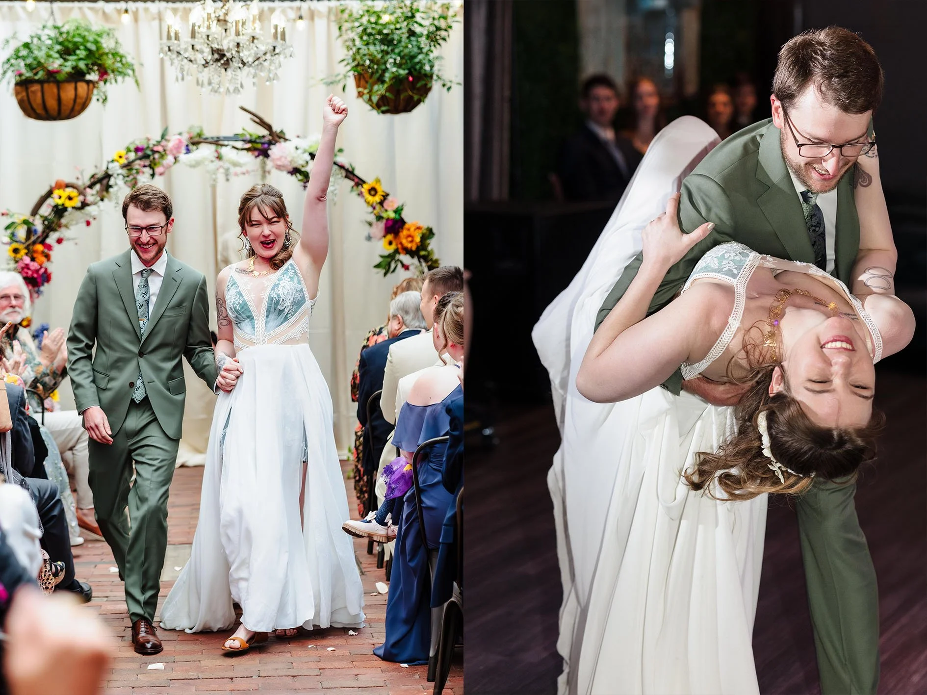 Dakota and Max’s Wedding at Angelica’s in Redwood city