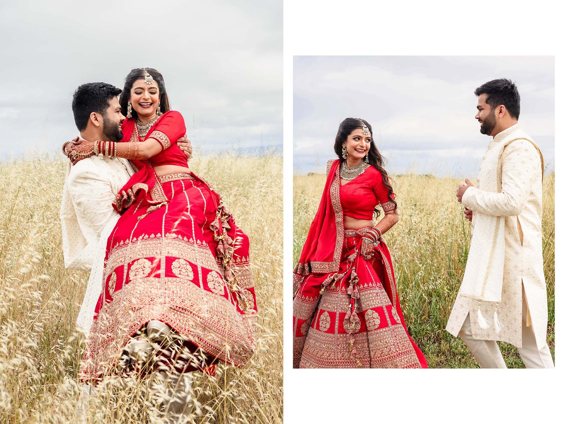 Palak and Ashish’s wedding at Rengstorff House and Club AutoSport in San Jose