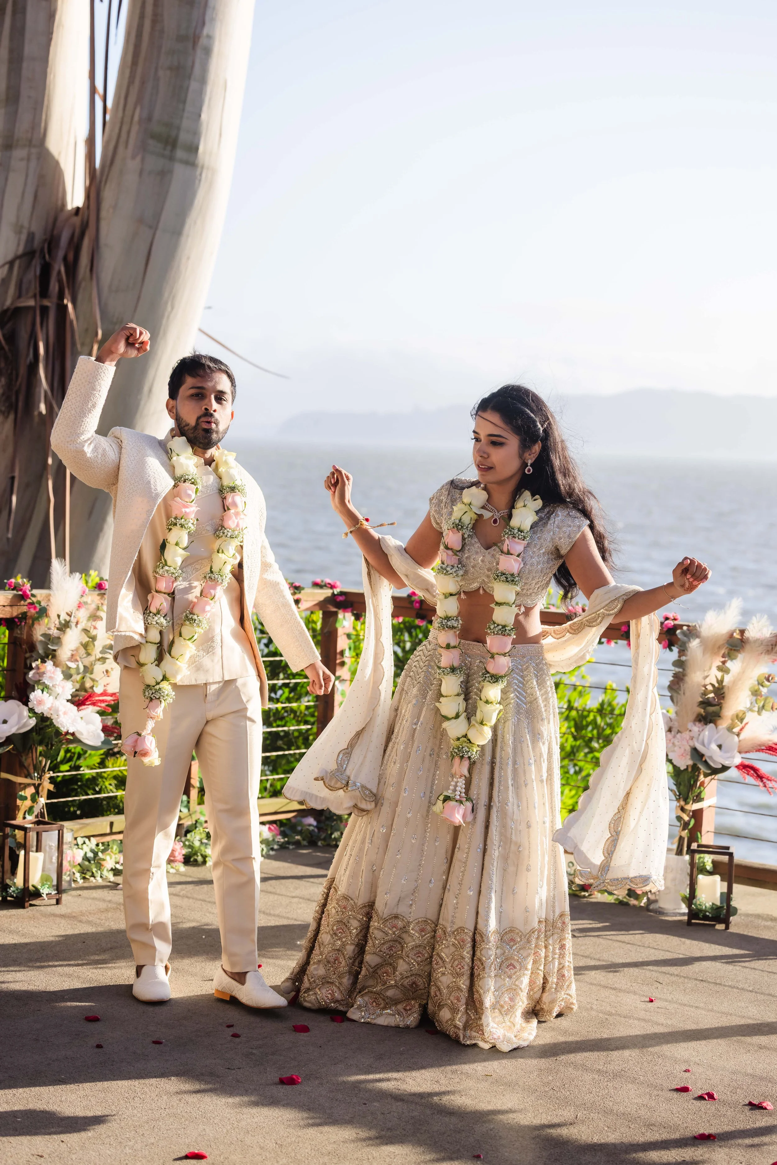 Half moon Bay Indian Wedding Photographer