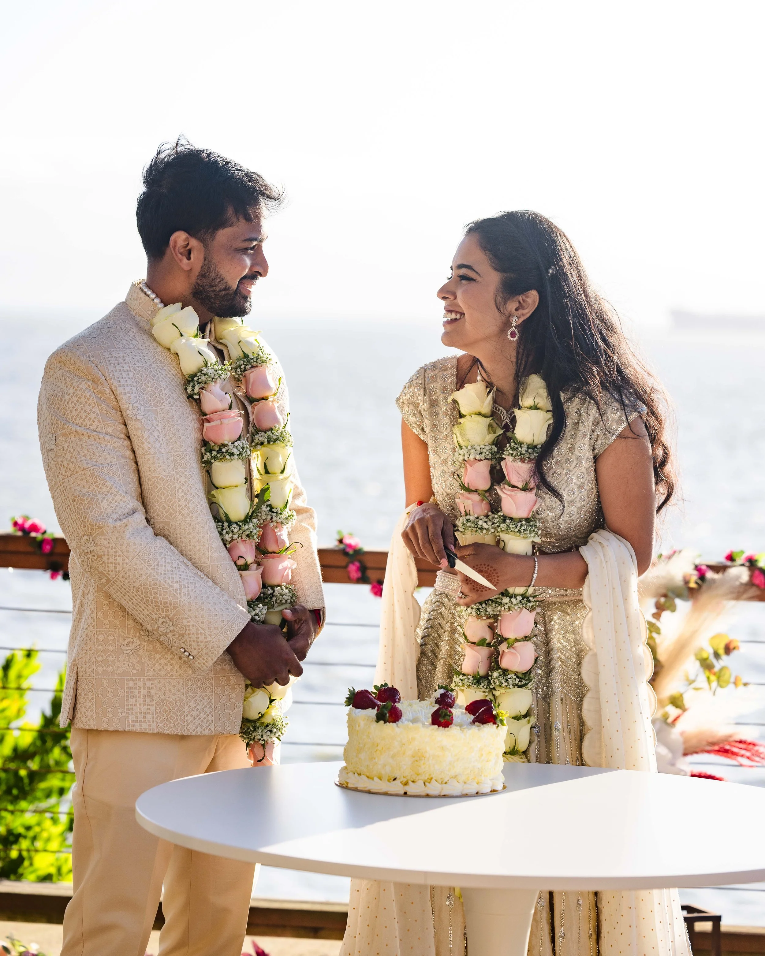 Half moon Bay Indian Wedding Photographer