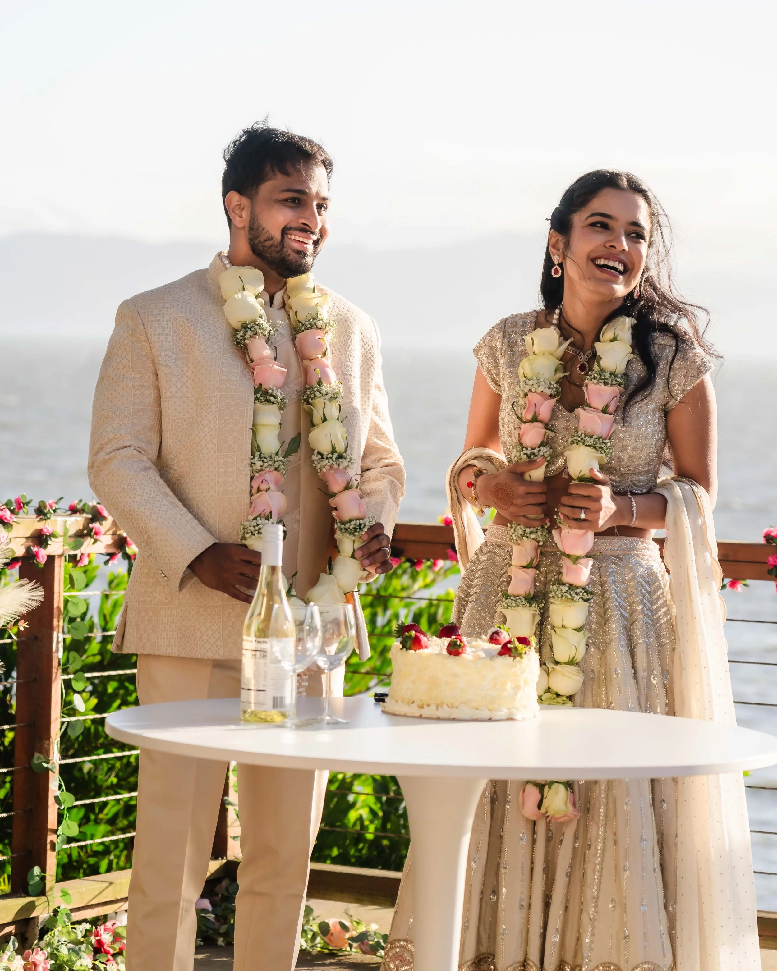 Half moon Bay Indian Wedding Photographer