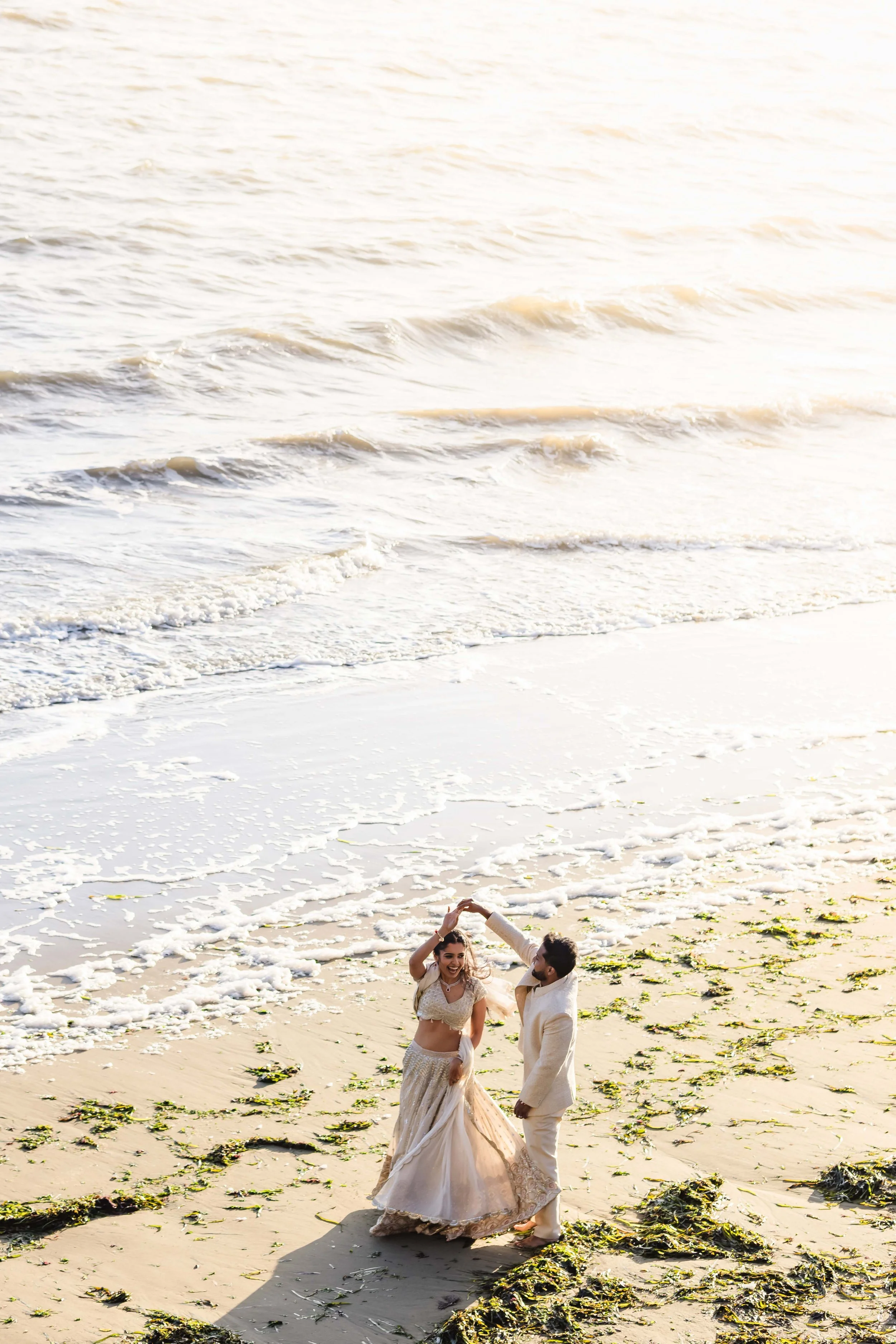 Half moon Bay Indian Wedding Photographer