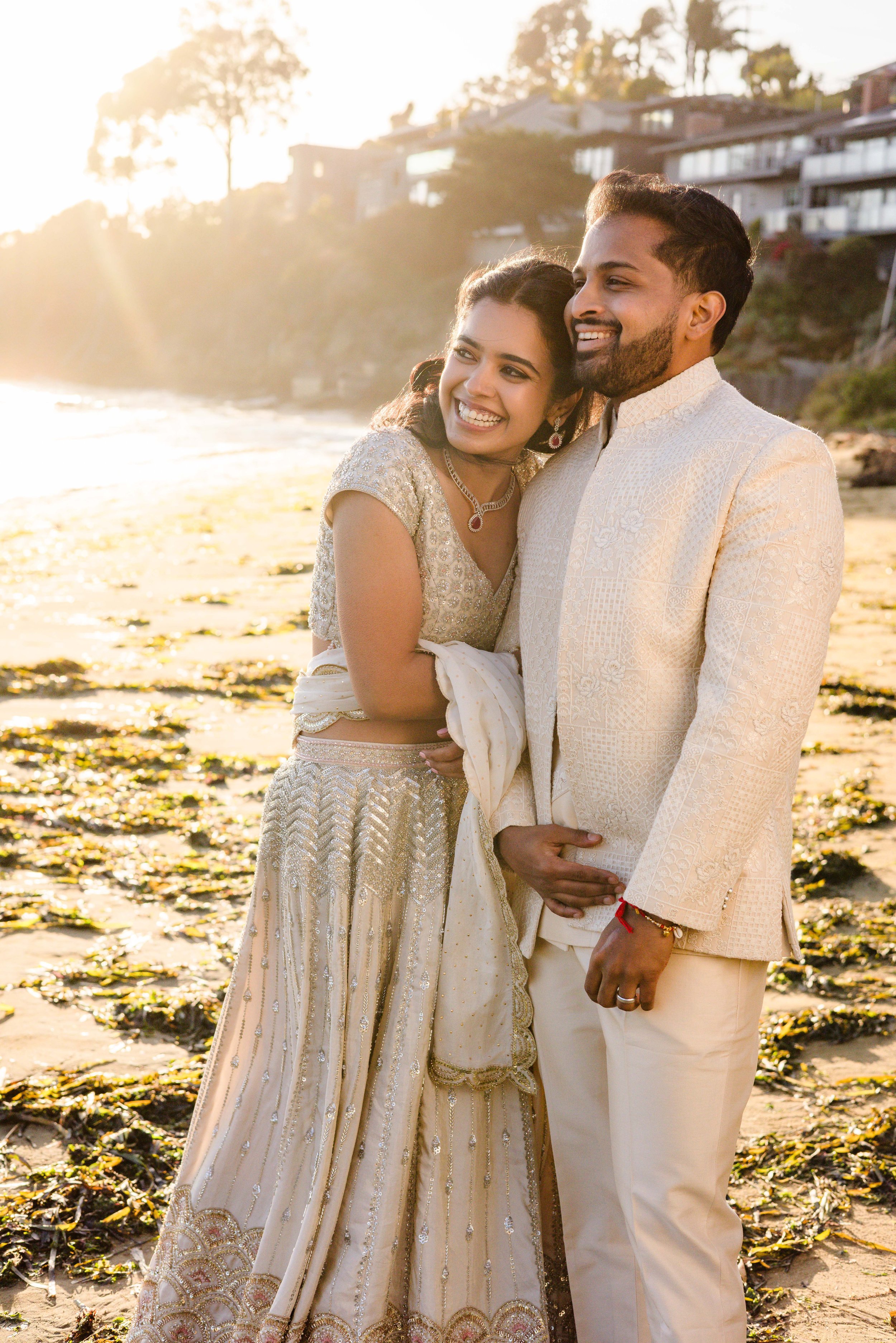 Half moon Bay Indian Wedding Photographer