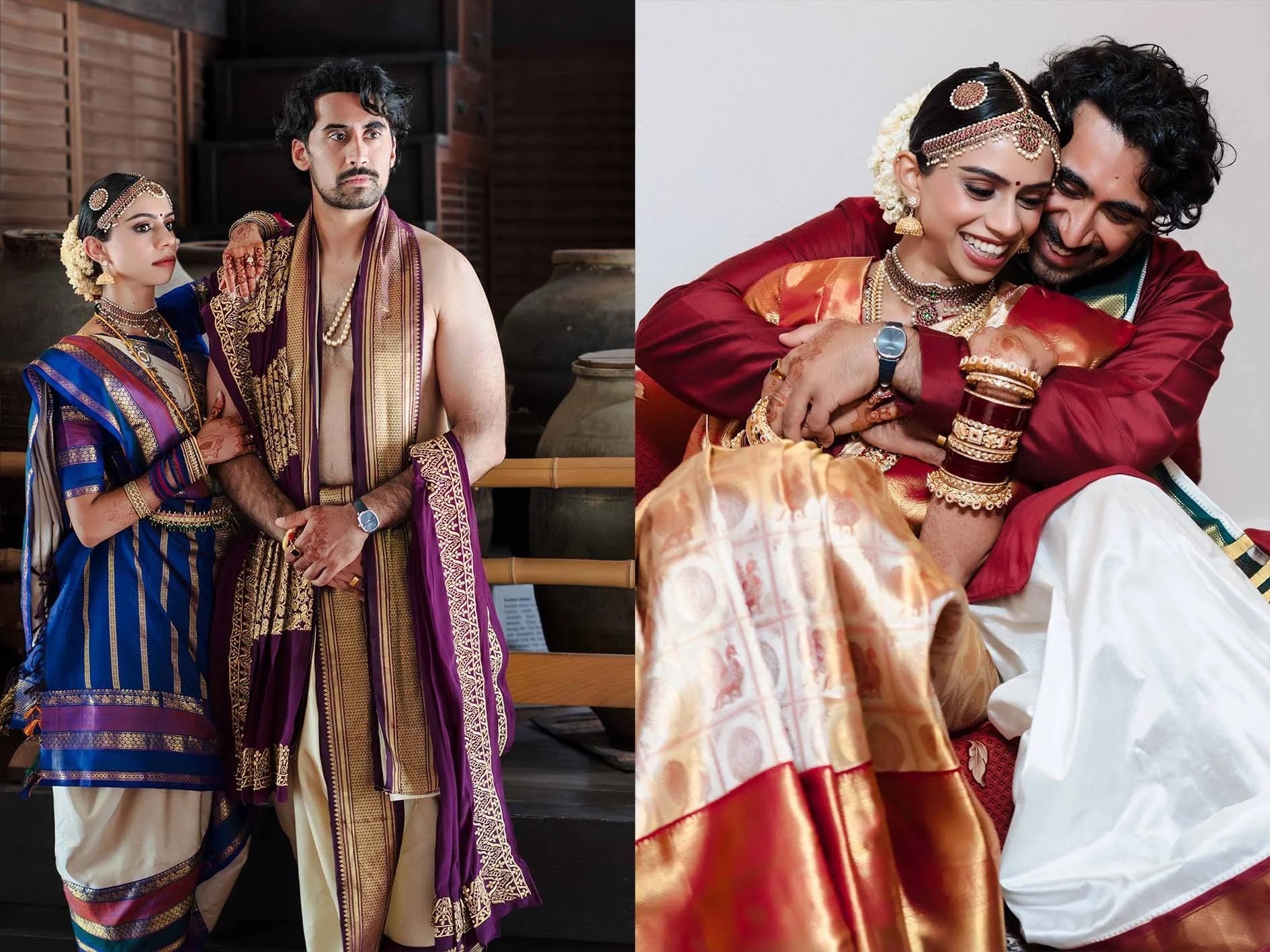 Prithvi and Nihal’s Traditional Tamil Wedding in Saratoga