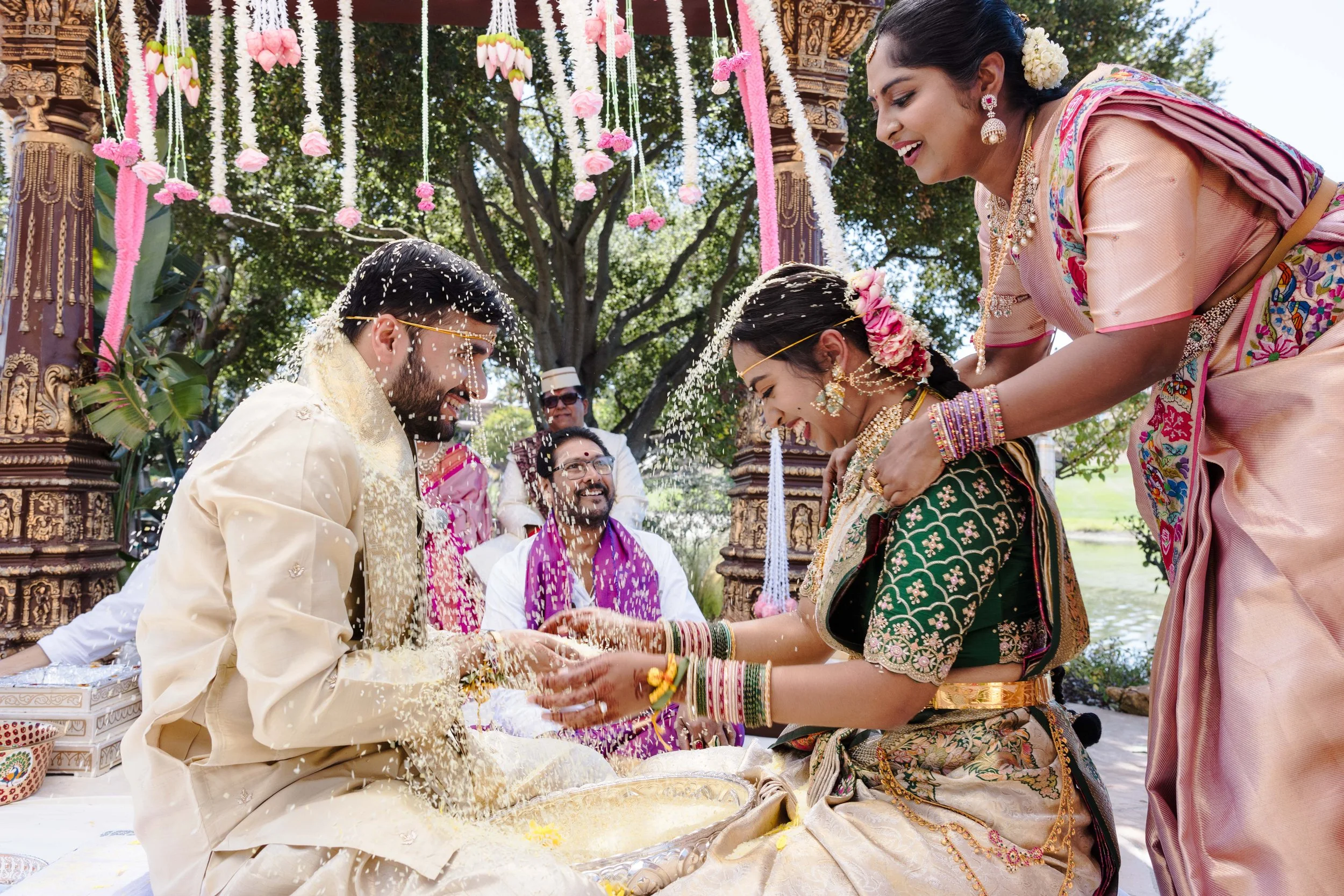Shruti and Ameya’s traditional Telugu Wedding at Silver Creek Country Club in San Jose