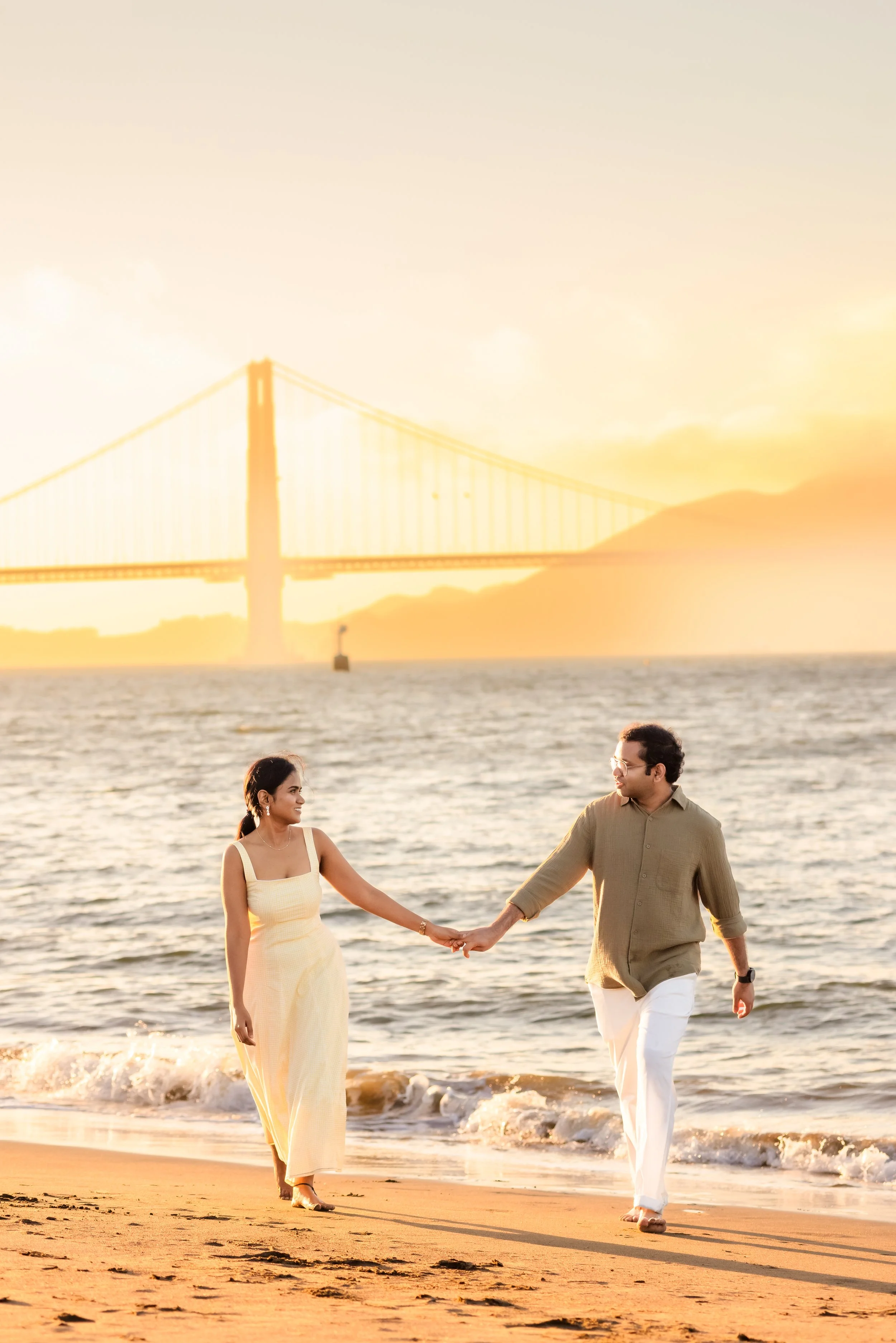 SF engagement photoshoot