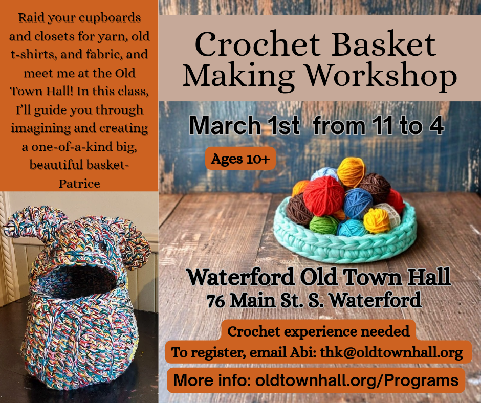 Crochet Basket Making Workshop