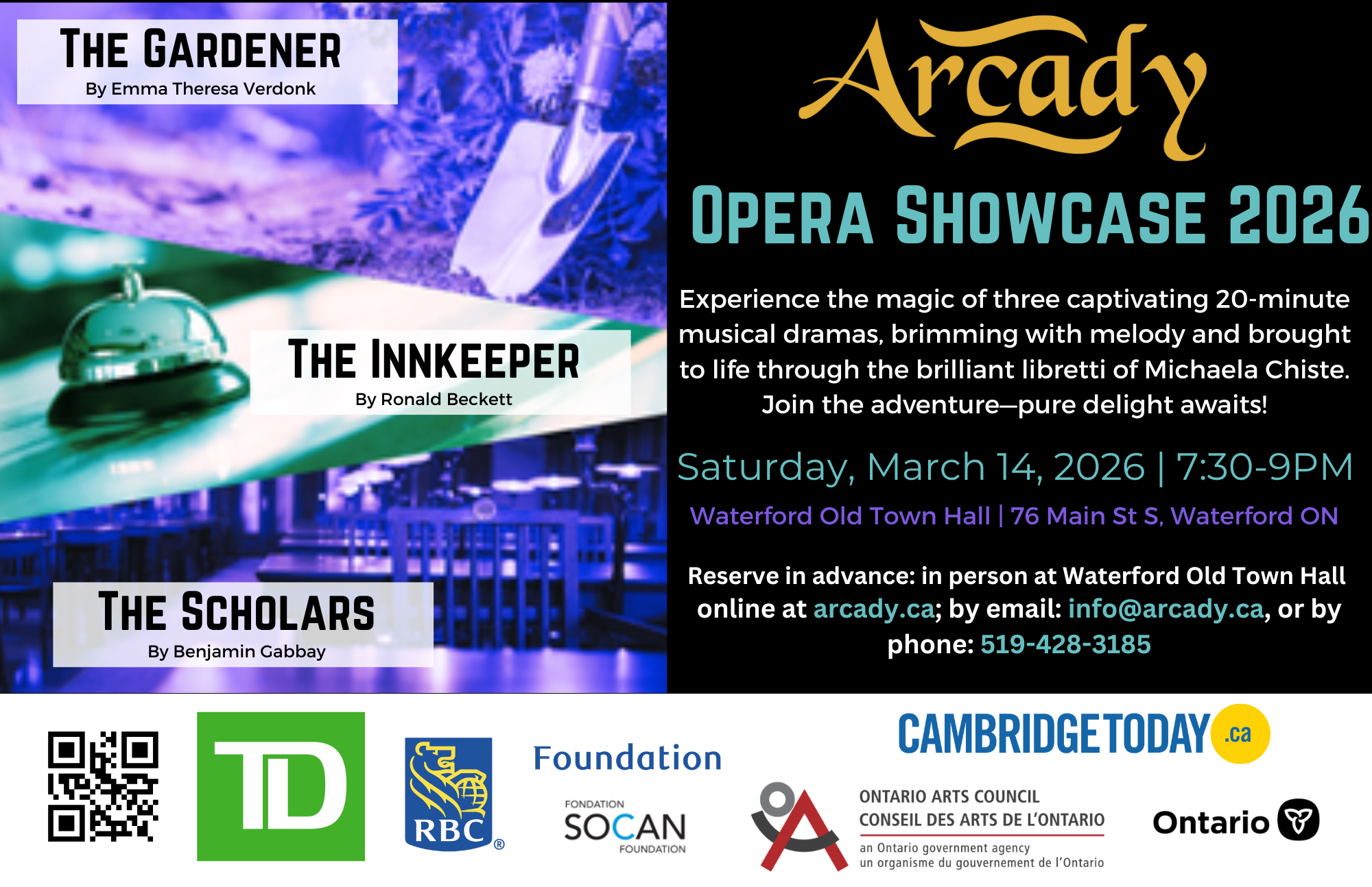 Arcady Opera Showcase 2026