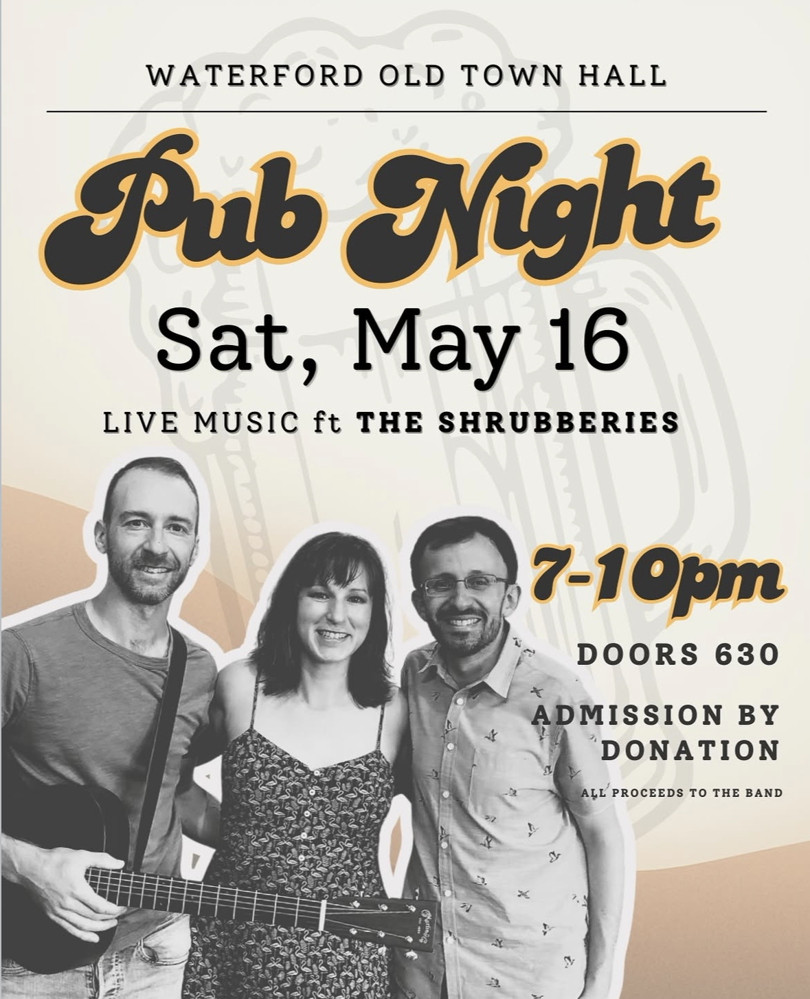 Pub Night with The Shrubberies