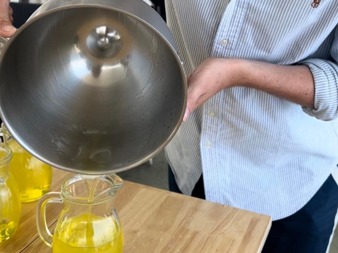 Separate the limoncello mixture into separate jugs (Copy)