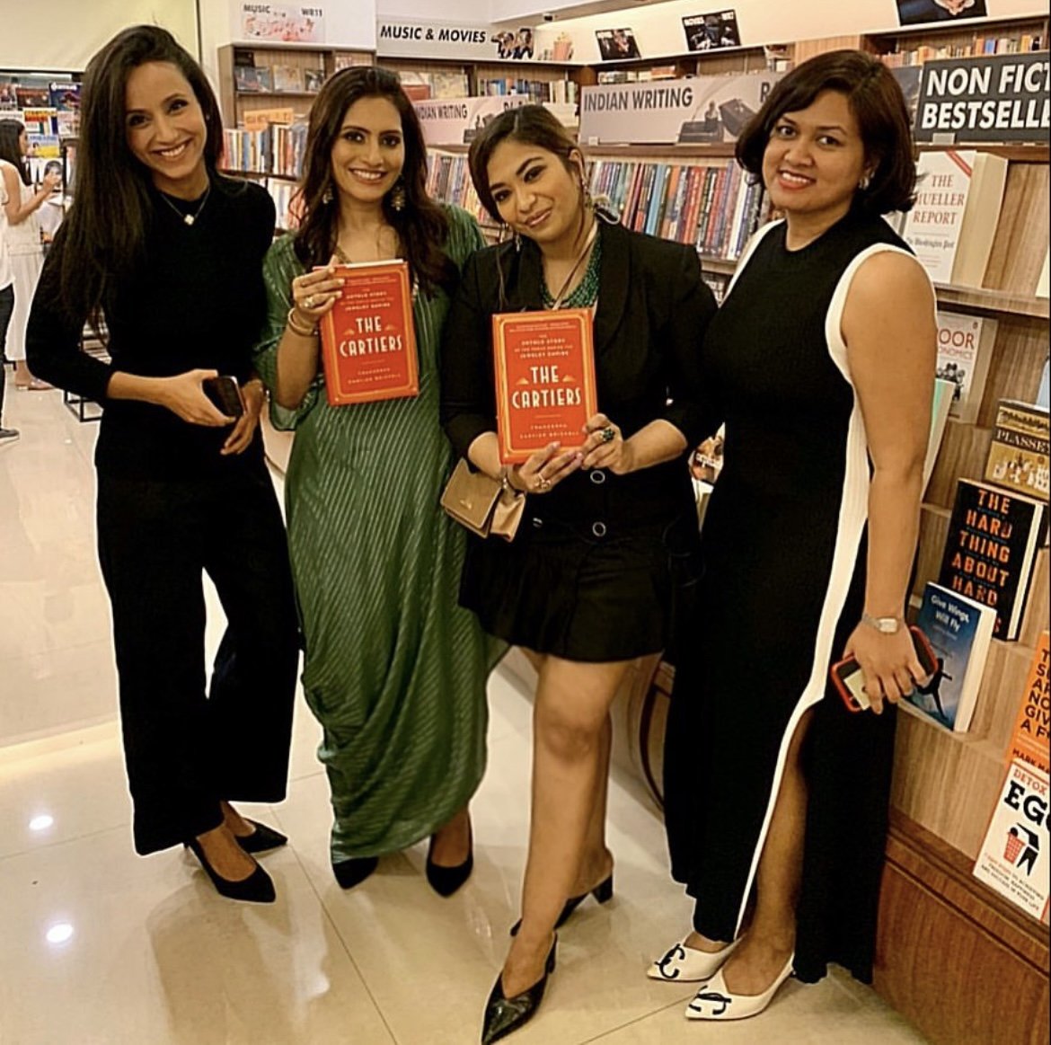 Anandita with friends and other host Prernaa Makharia .jpeg