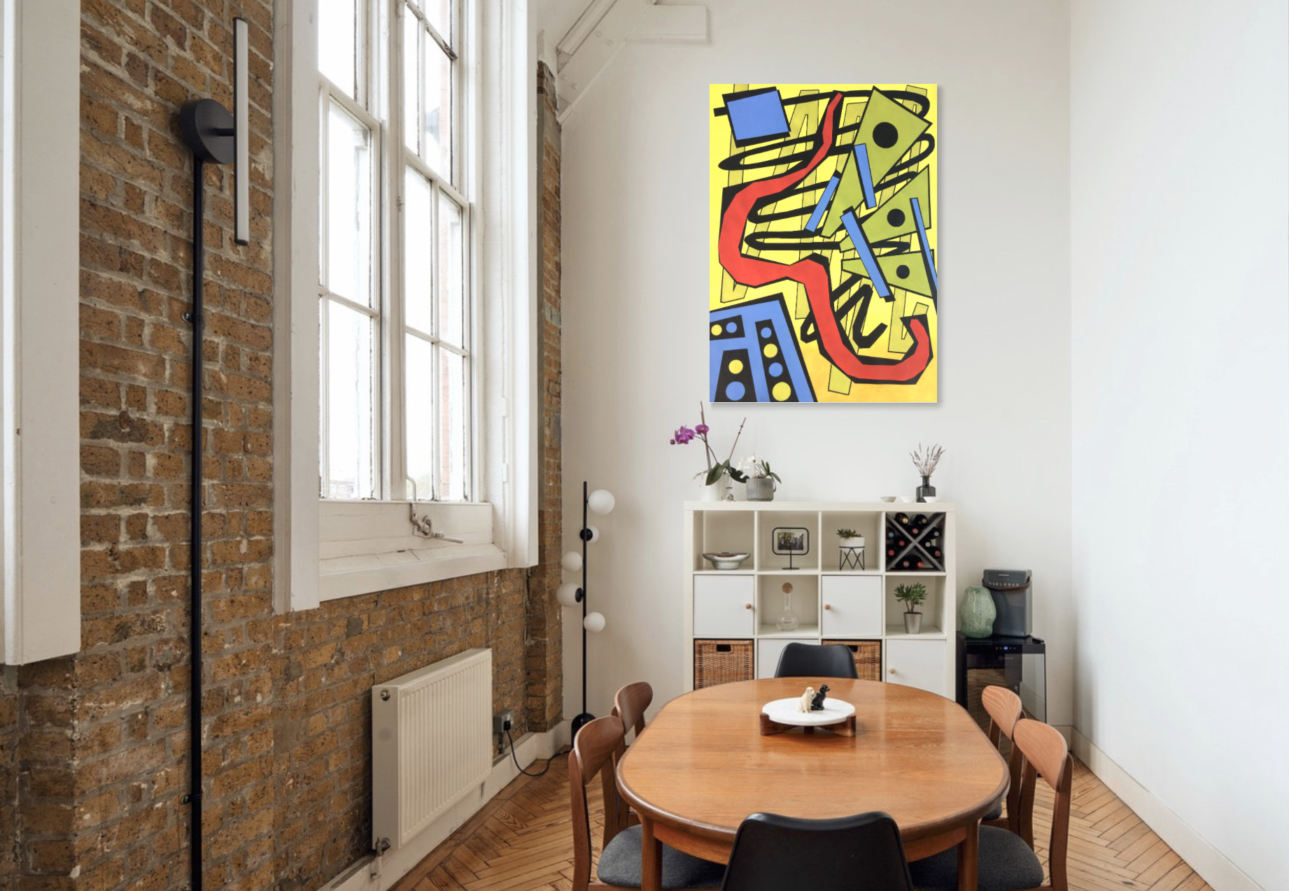 Before Sputnik  
(Acrylic 140x100cm)
£980 (unframed)