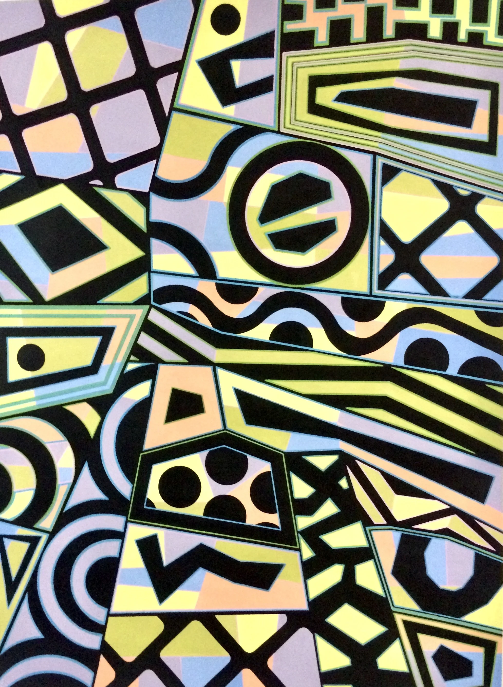 Meet Me at the Bridge (Acrylic 140 x 100 cm)