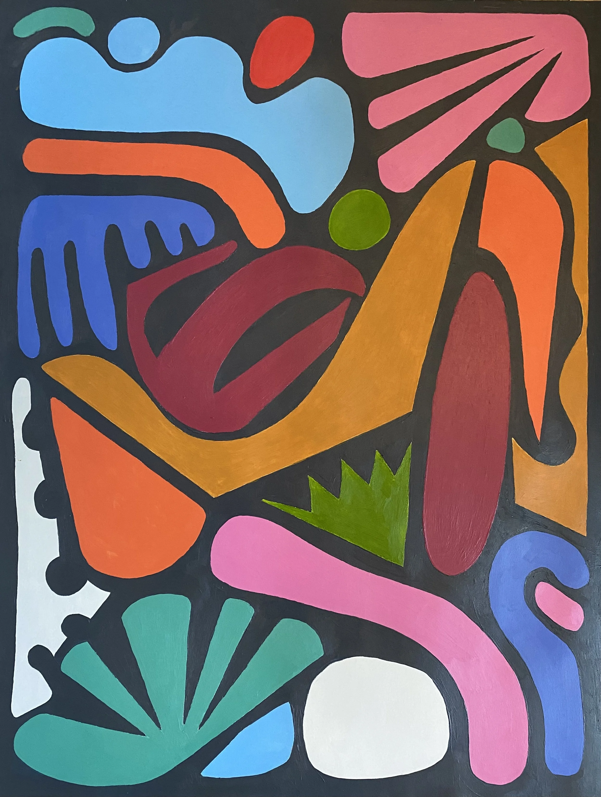 The Shape of Things
Acrylic
70 x 91cm 
£780 - unframed
