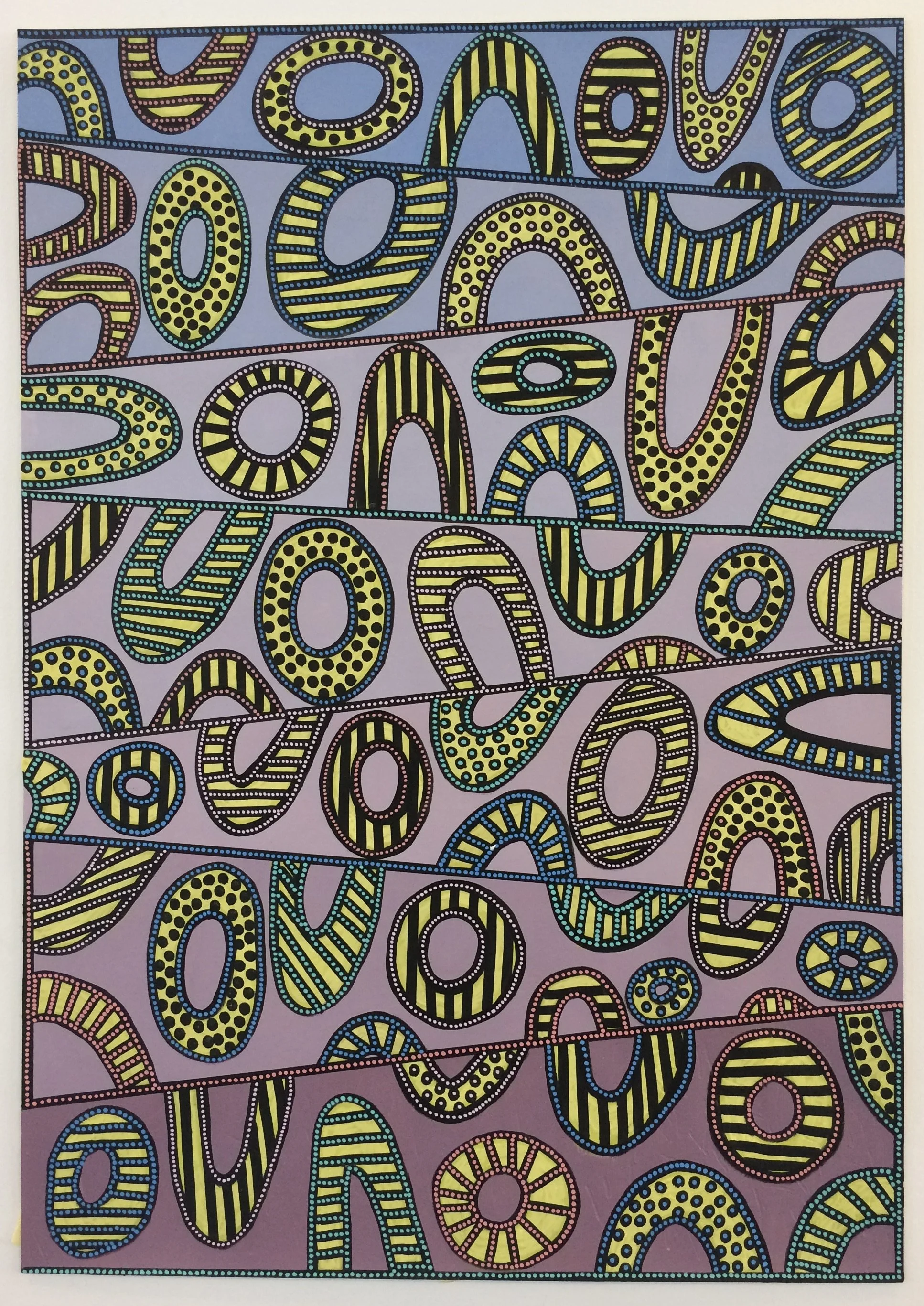 The Past, the Present and the Future (Acrylic  89 x 59.5cm)